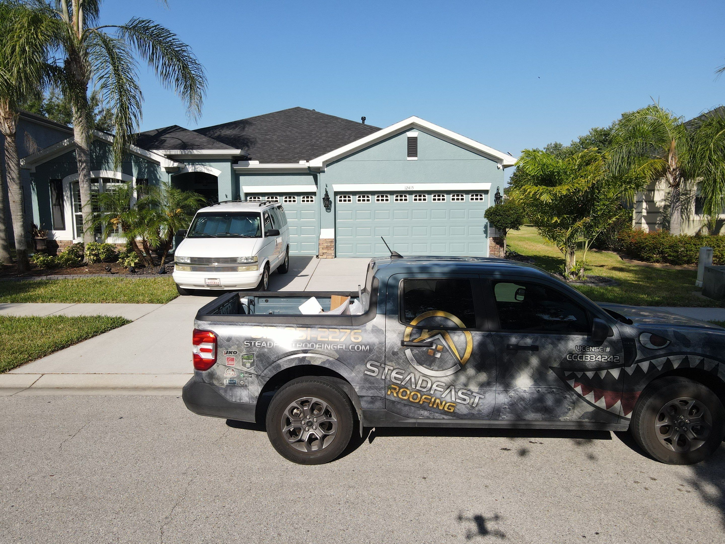 Roof Replacement in Riverview, FL. by Steadfast Roofing