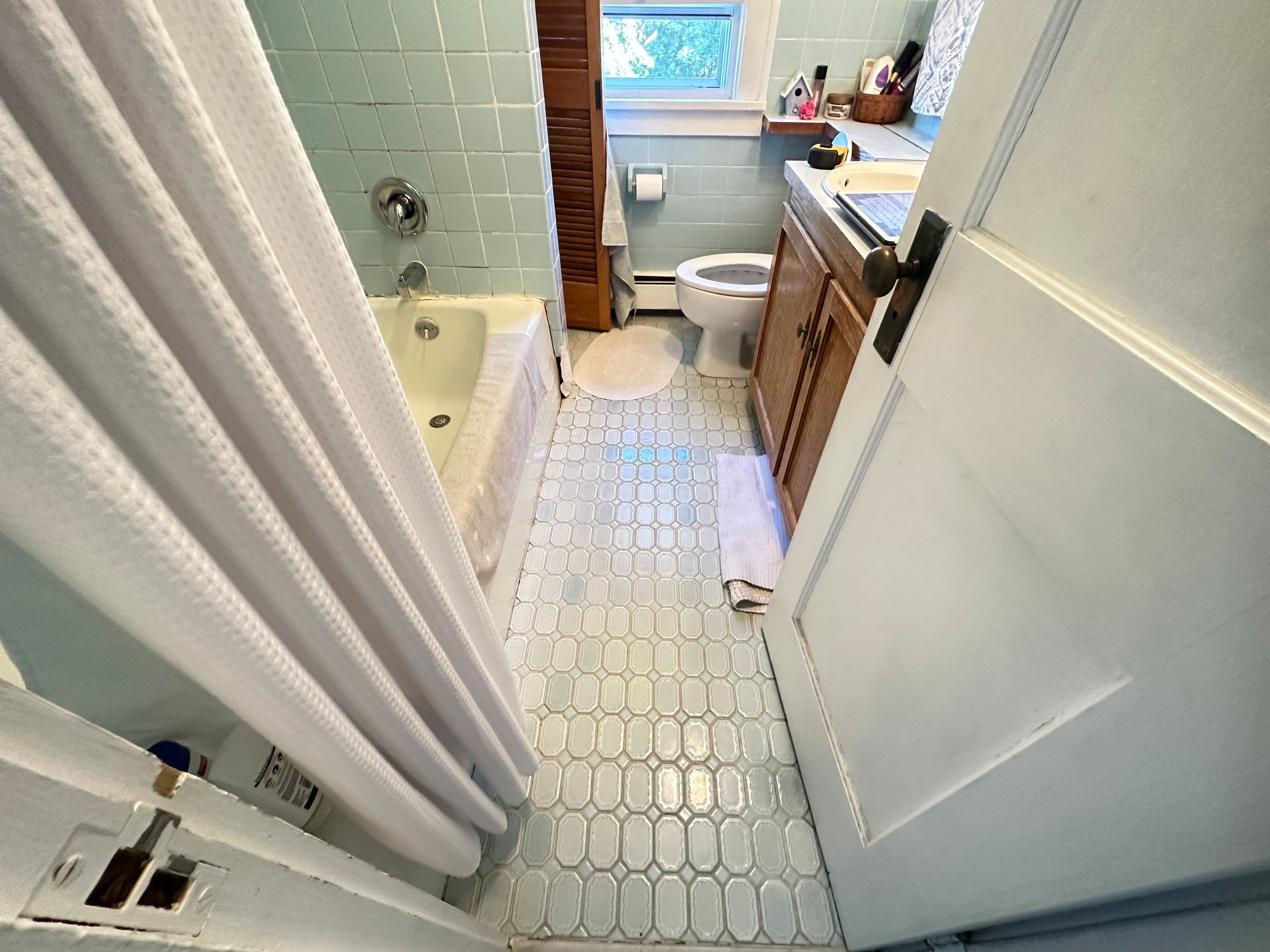 Bathroom Remodel using Tile by Home Concepts Construction