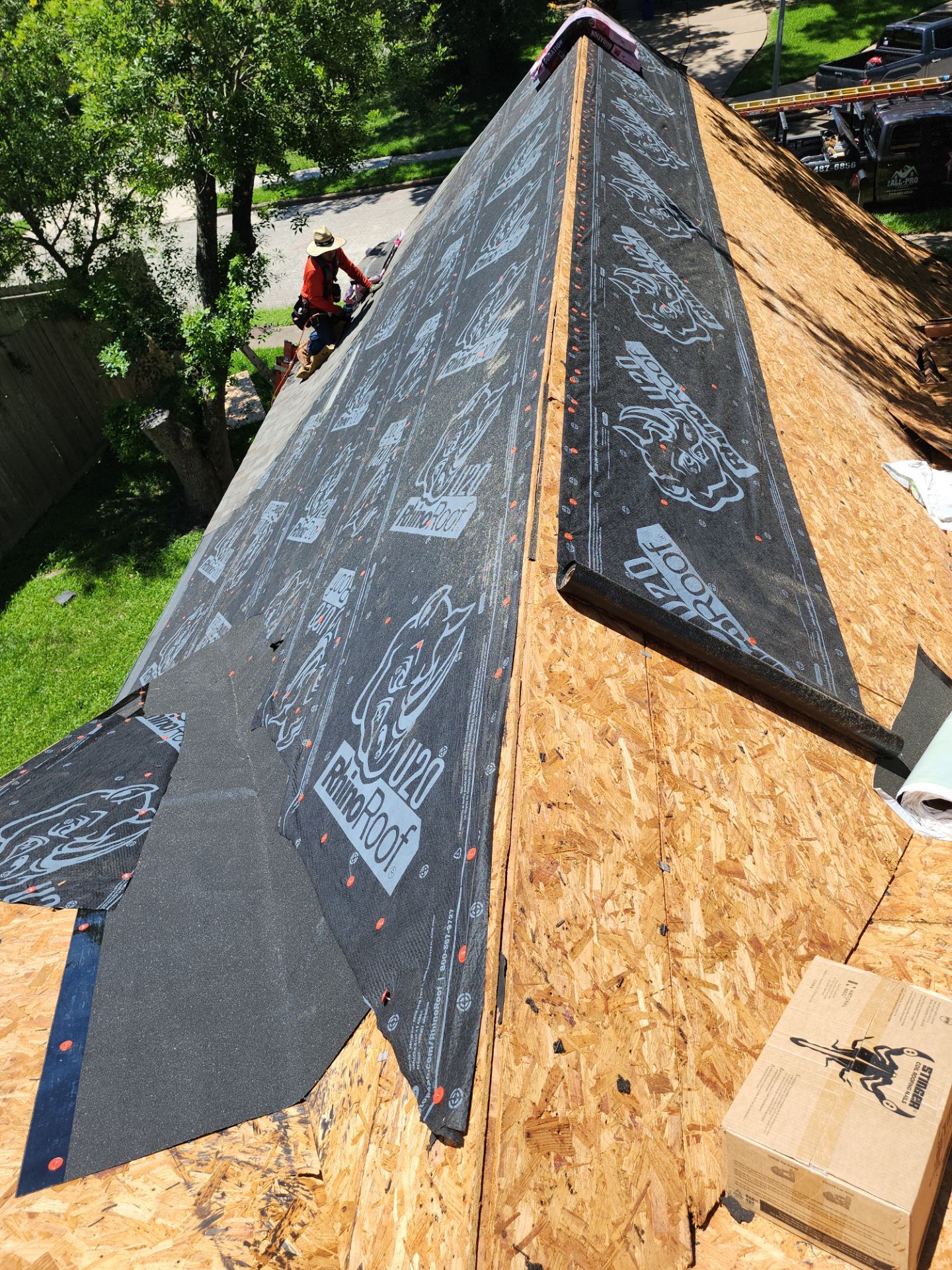 Residential Roofing Repair using Owen's Corning Duration (Lifetime) Shingles by Roof Repair Company