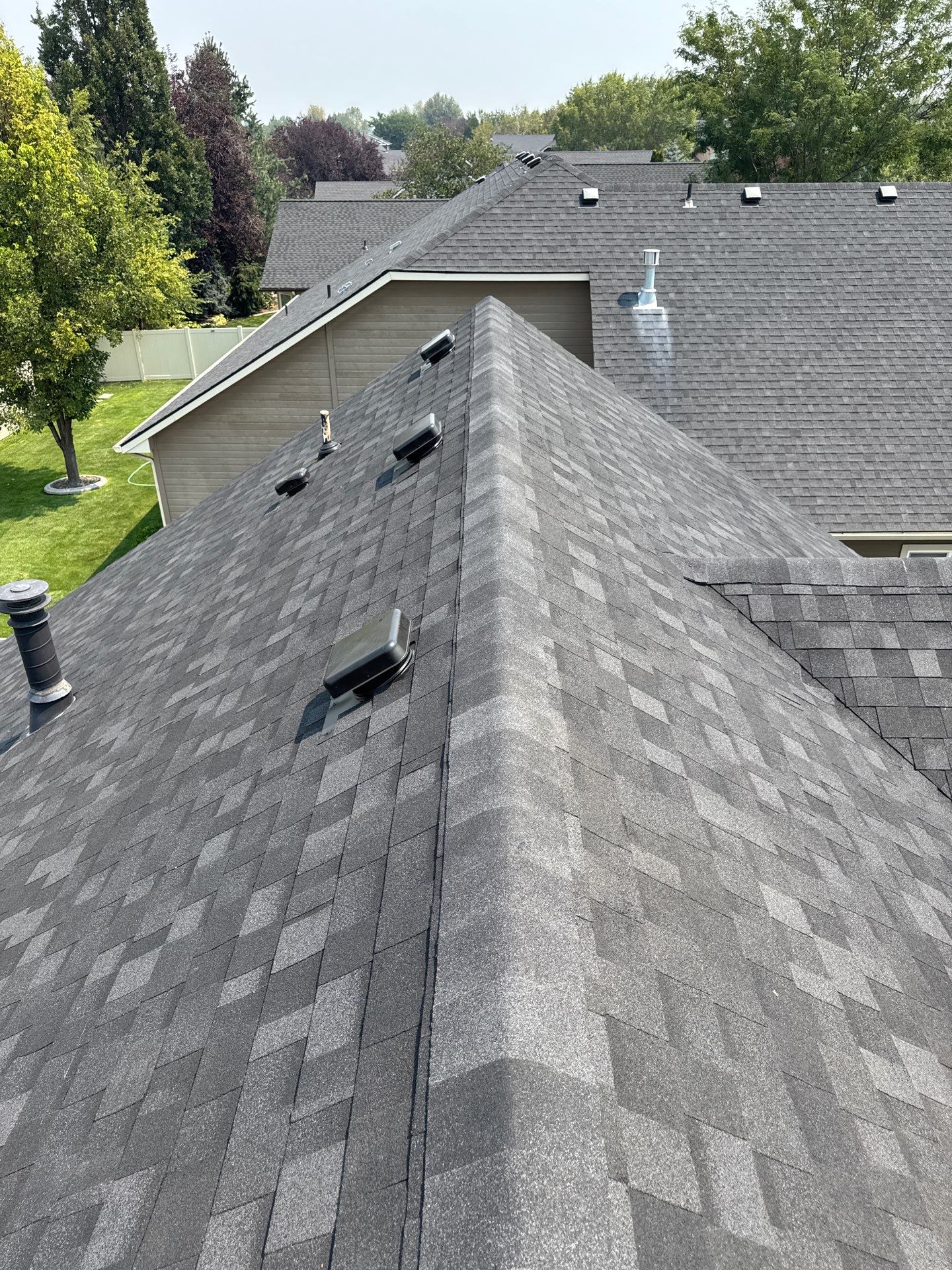 Full Residential Roof Replacement and Ventilation Upgrade in Meridian by Olive Roofing