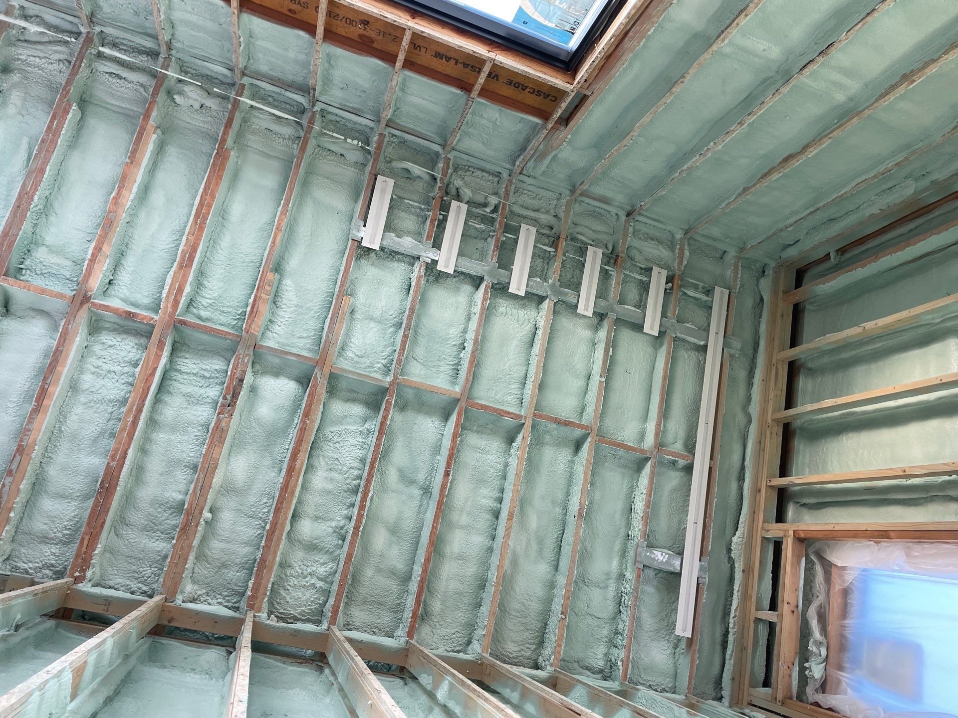 New Construction using Closed Cell Spray Foam by NYS Foam & Energy