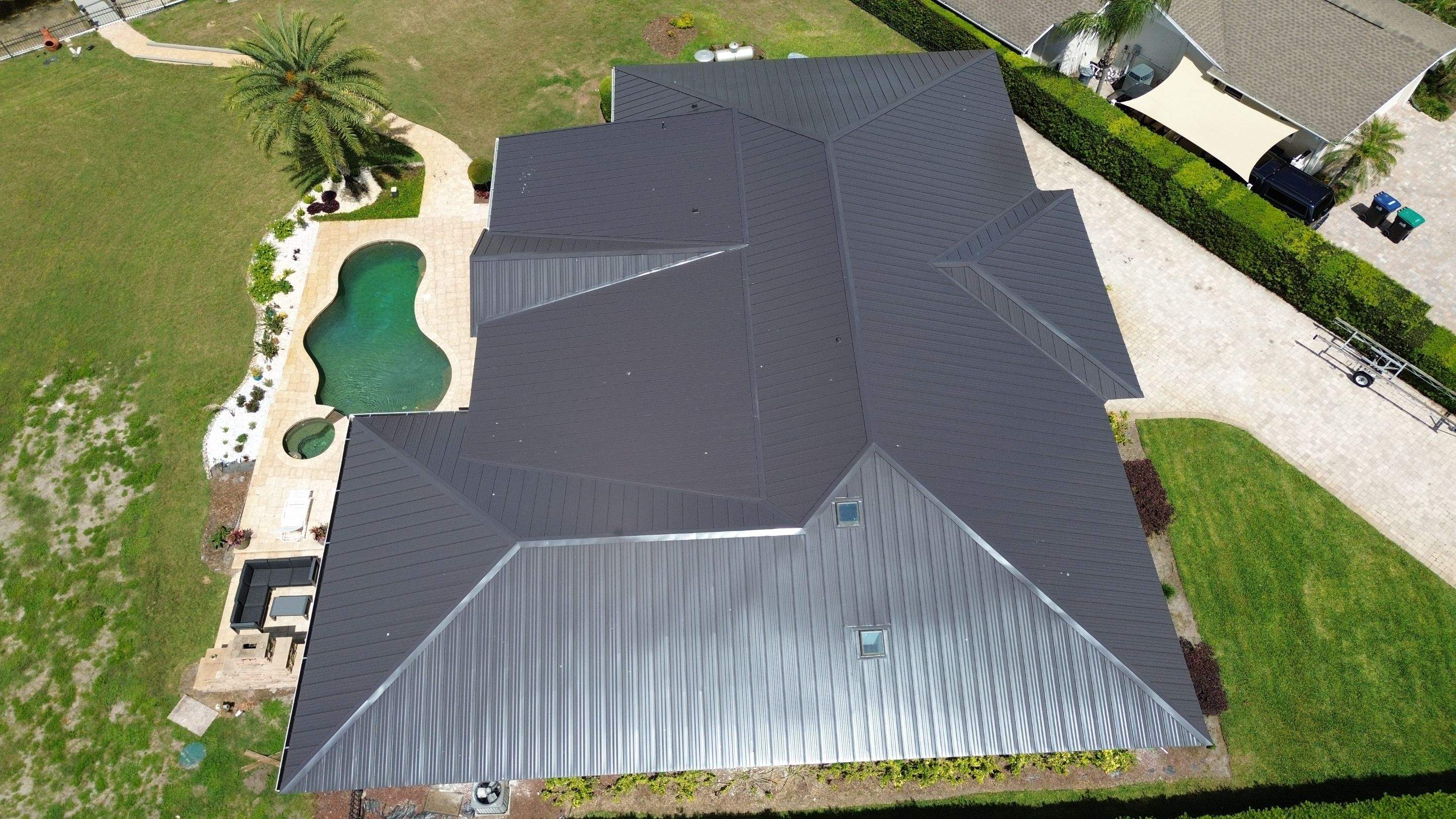 Metal Standing seam in Orlando FL by Gold Key Roofing