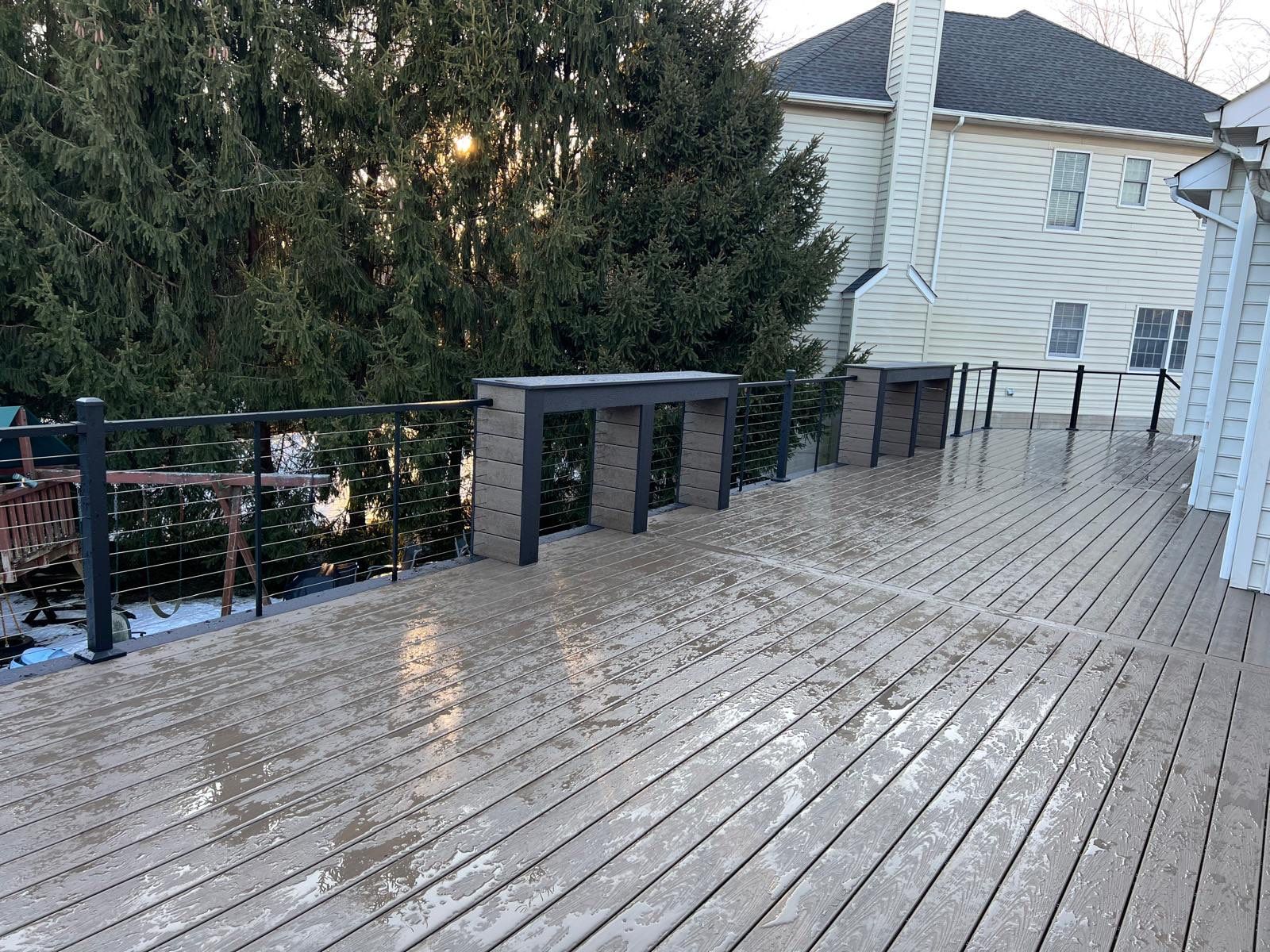 New Deck in Bernards, New Jersey by deck guardian