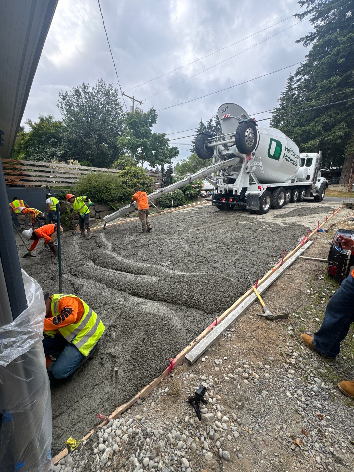 Nathan | Concrete Driveway & Walkway by Jireh Asphalt & Concrete Inc 