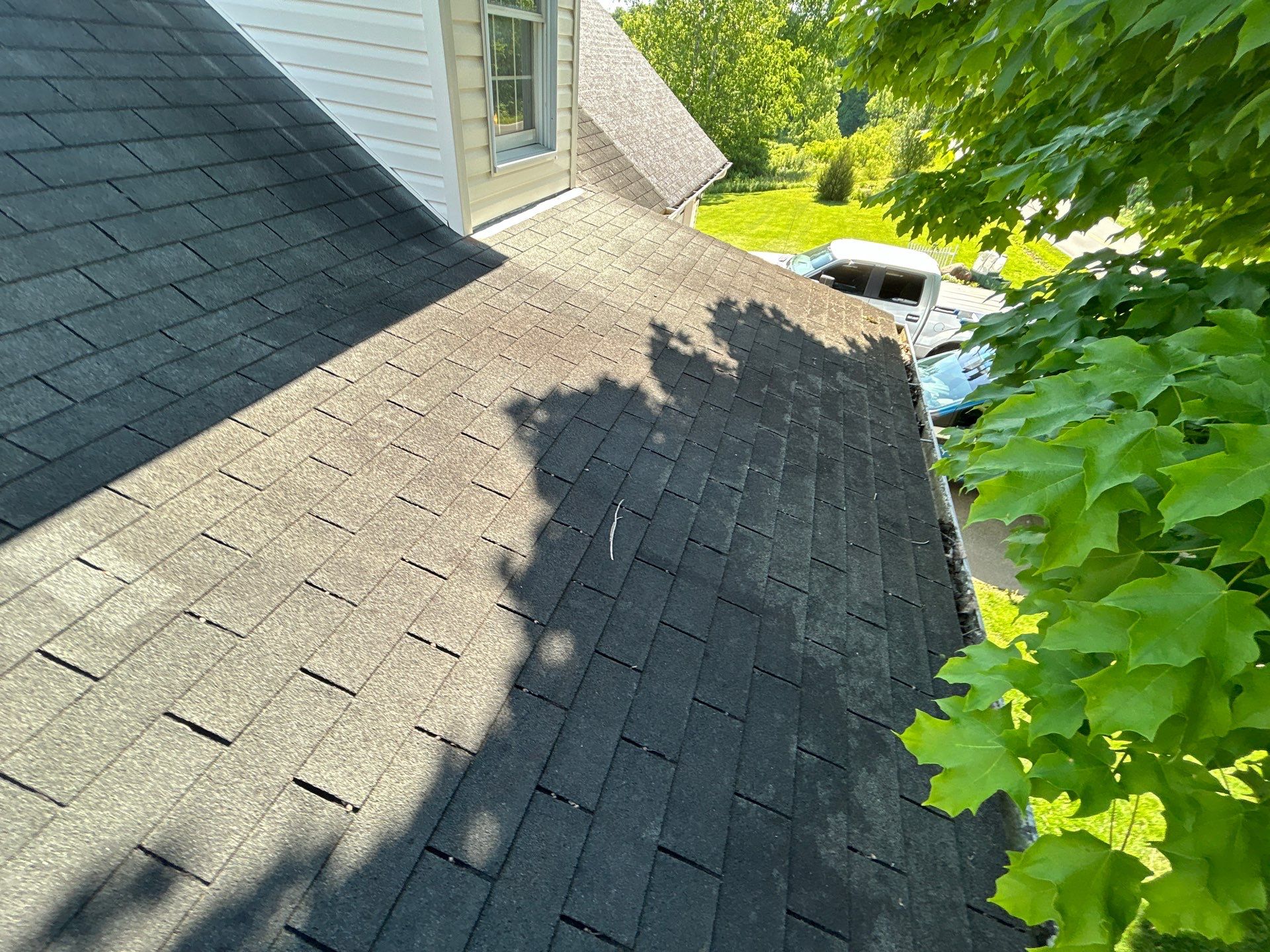 Residential Roofing Installation using Timberline HDZ Shingles - Charcoal by RoofX 