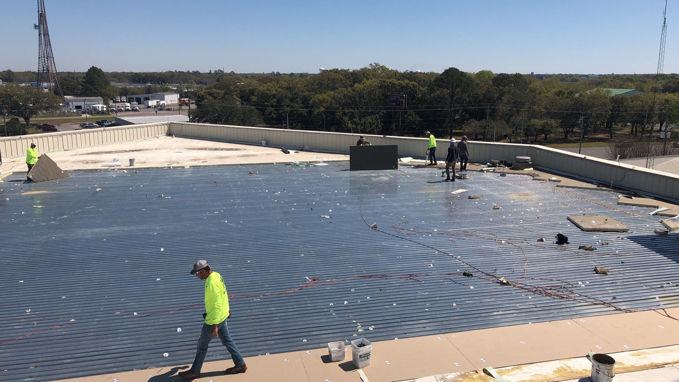 Commercial Roof Replacement  by Professional Roofing Company
