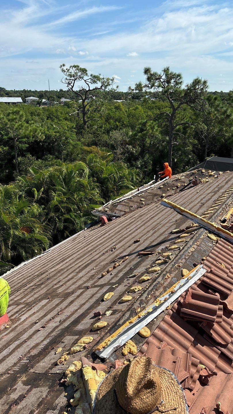 Residential Roofing Installation using Brava Slate Tile in Estero, Florida by International Roofing