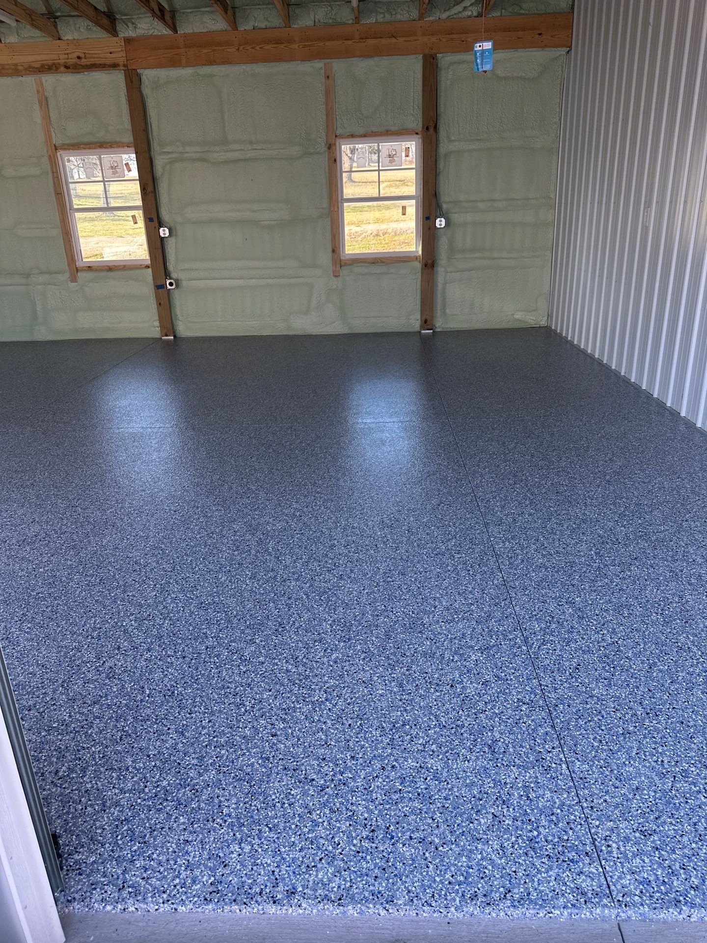 Garage Floor Coating using Steamboat by My Garage Floor Guys