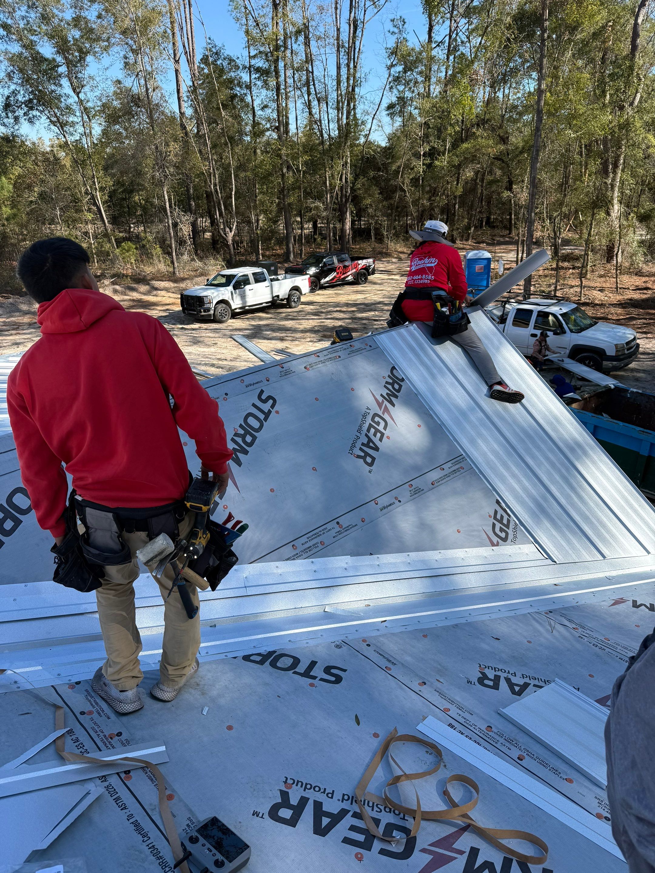Standing Seam Metal Roof in High Springs, FL  by Brehm Roofing