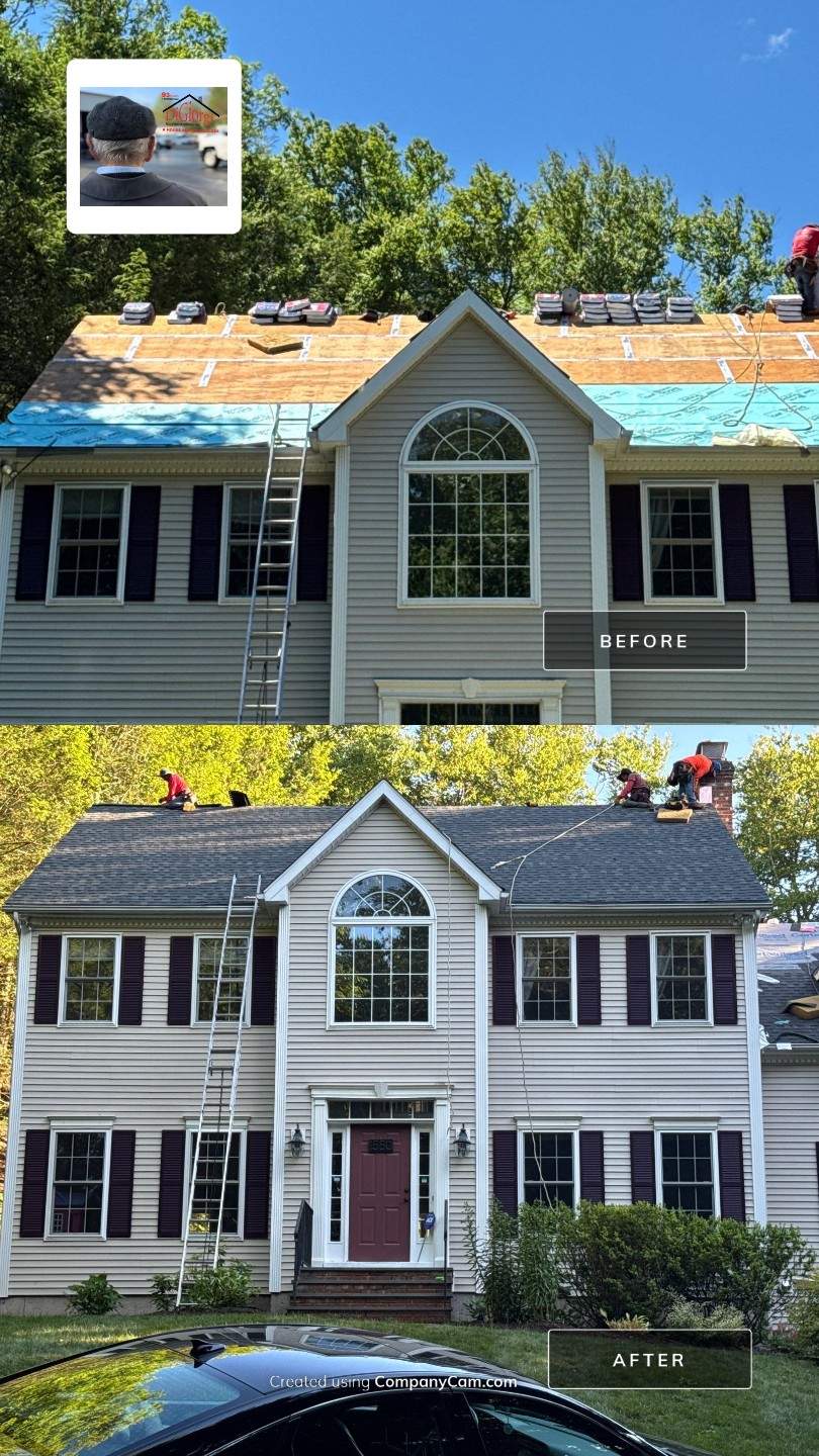 Beautiful new roof in Southbury, CT by DiGiorgi! by DiGiorgi Roofing and Siding Inc
