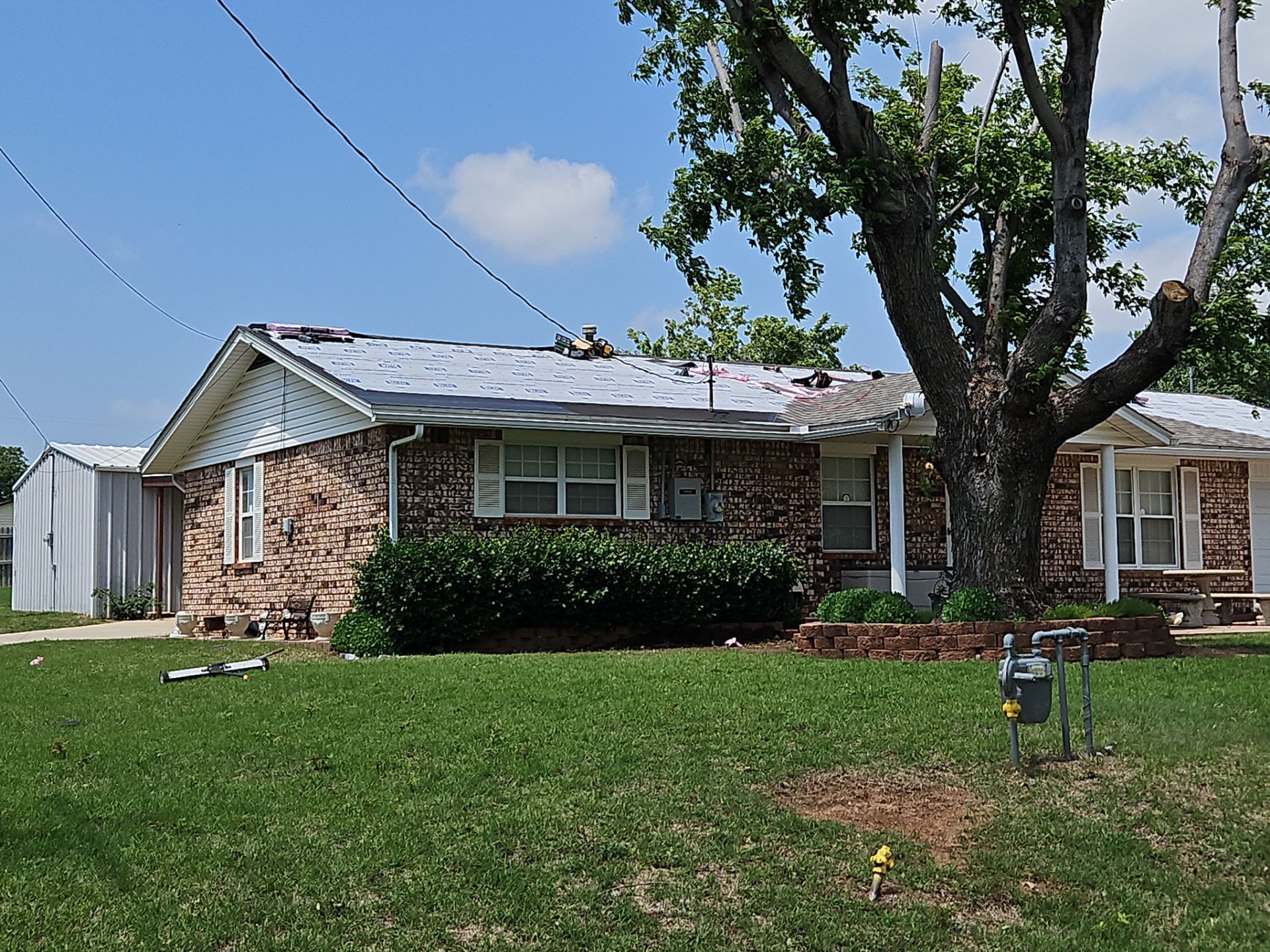 Roof Replacement Project in Geary, OK by Z Construction & Roofing, LLC