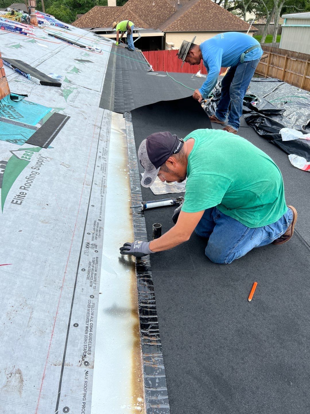 Residential Roof Replacement using GAF shingles by Elite Roofing LLC