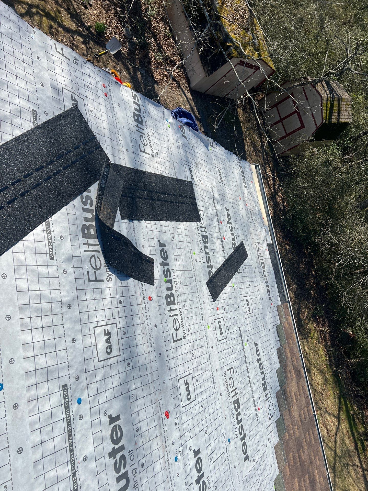 Roof Replacement (Barkwood) and Tree Removal in Birmingham  by The Roofing Dudes