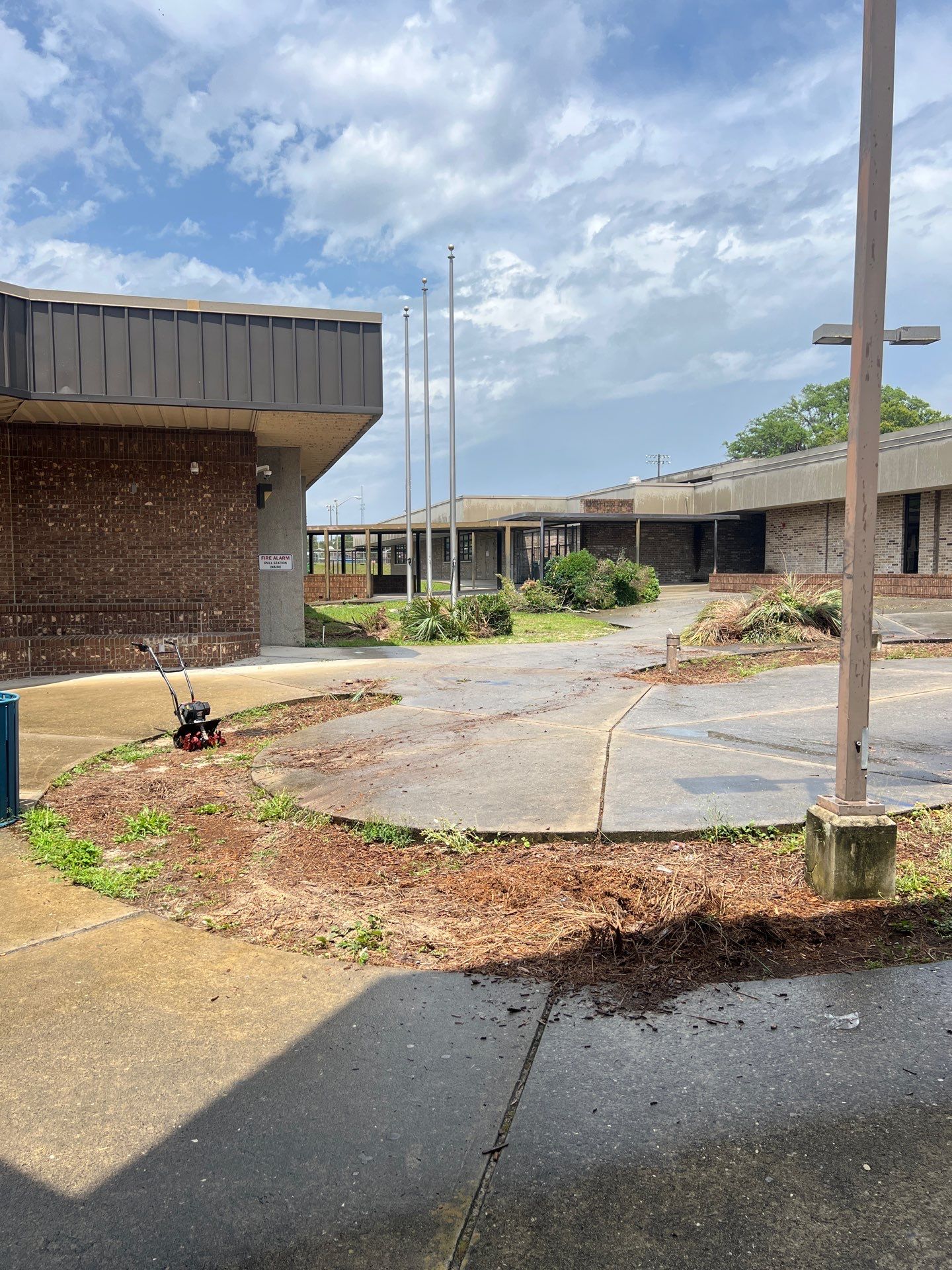 Landscape Install | Keystone Heights HS by ProGreen Services