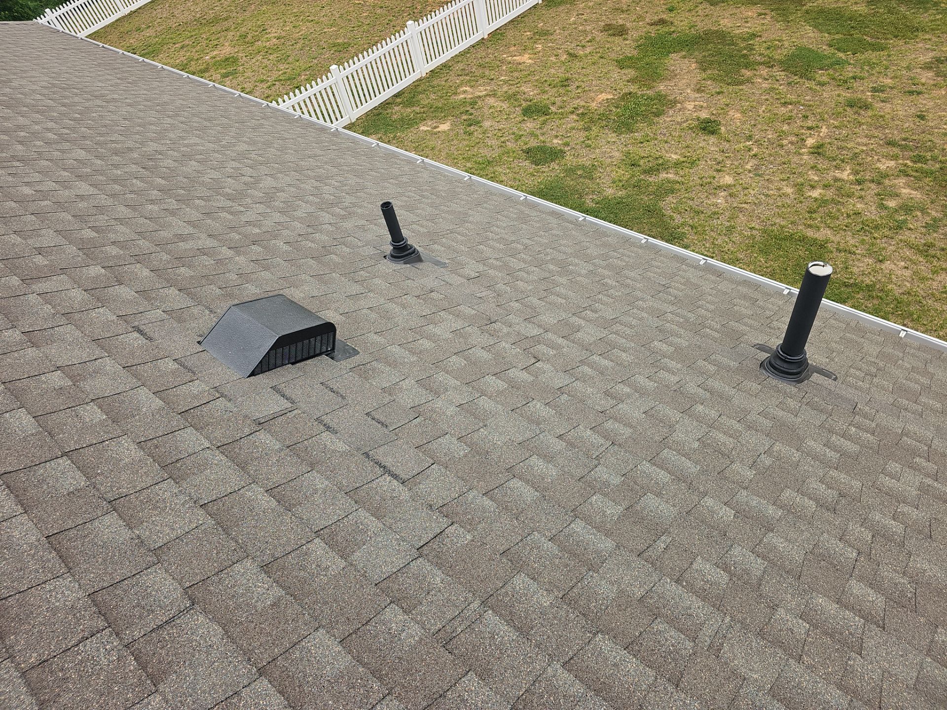 Roof Repair - Ridge Vent, Vent Flashing Boot, and Slate Vent Replacement by Winchester Roofing