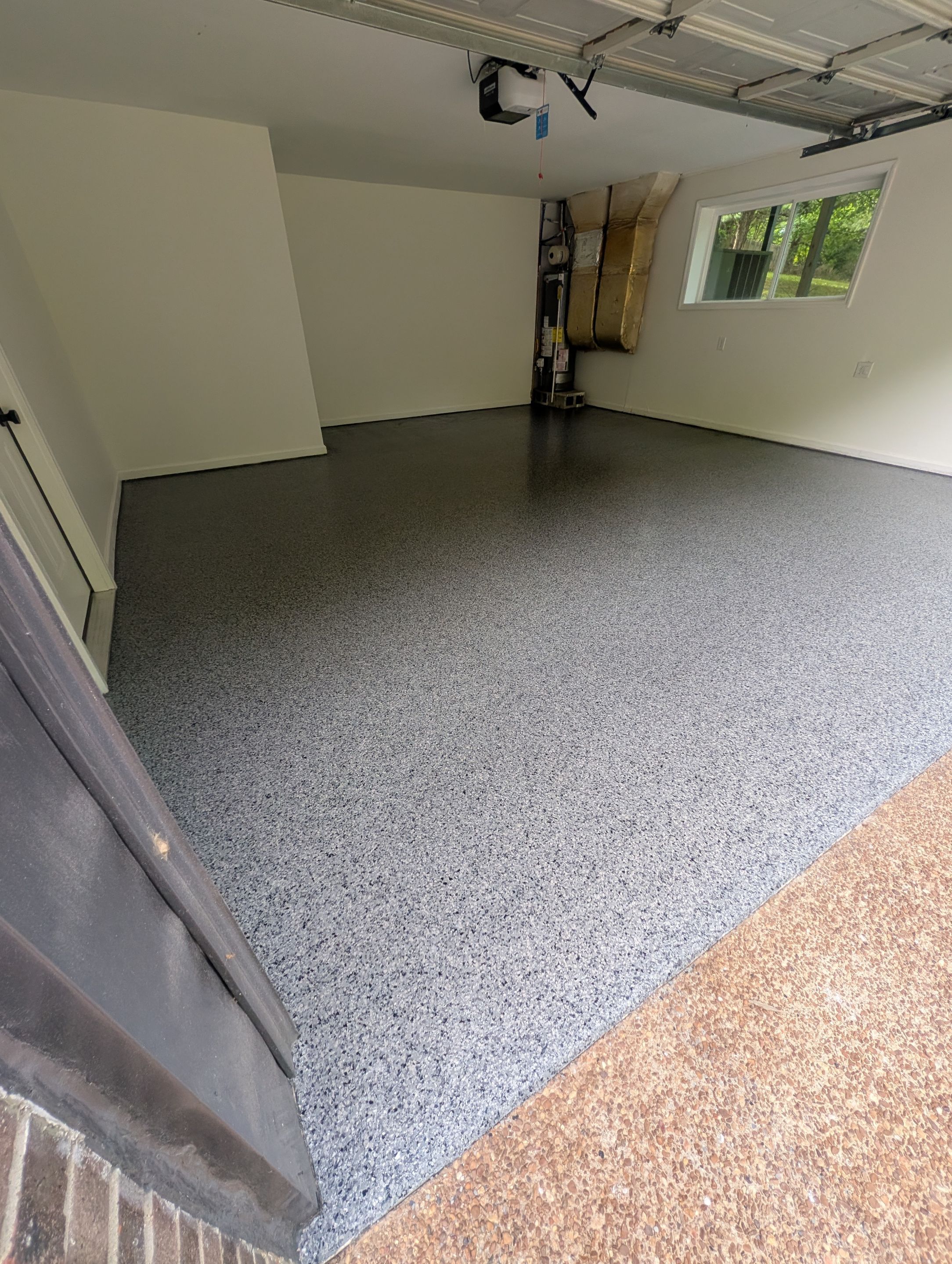 Garage Floor Coating using Nightfall by My Garage Floor Guys