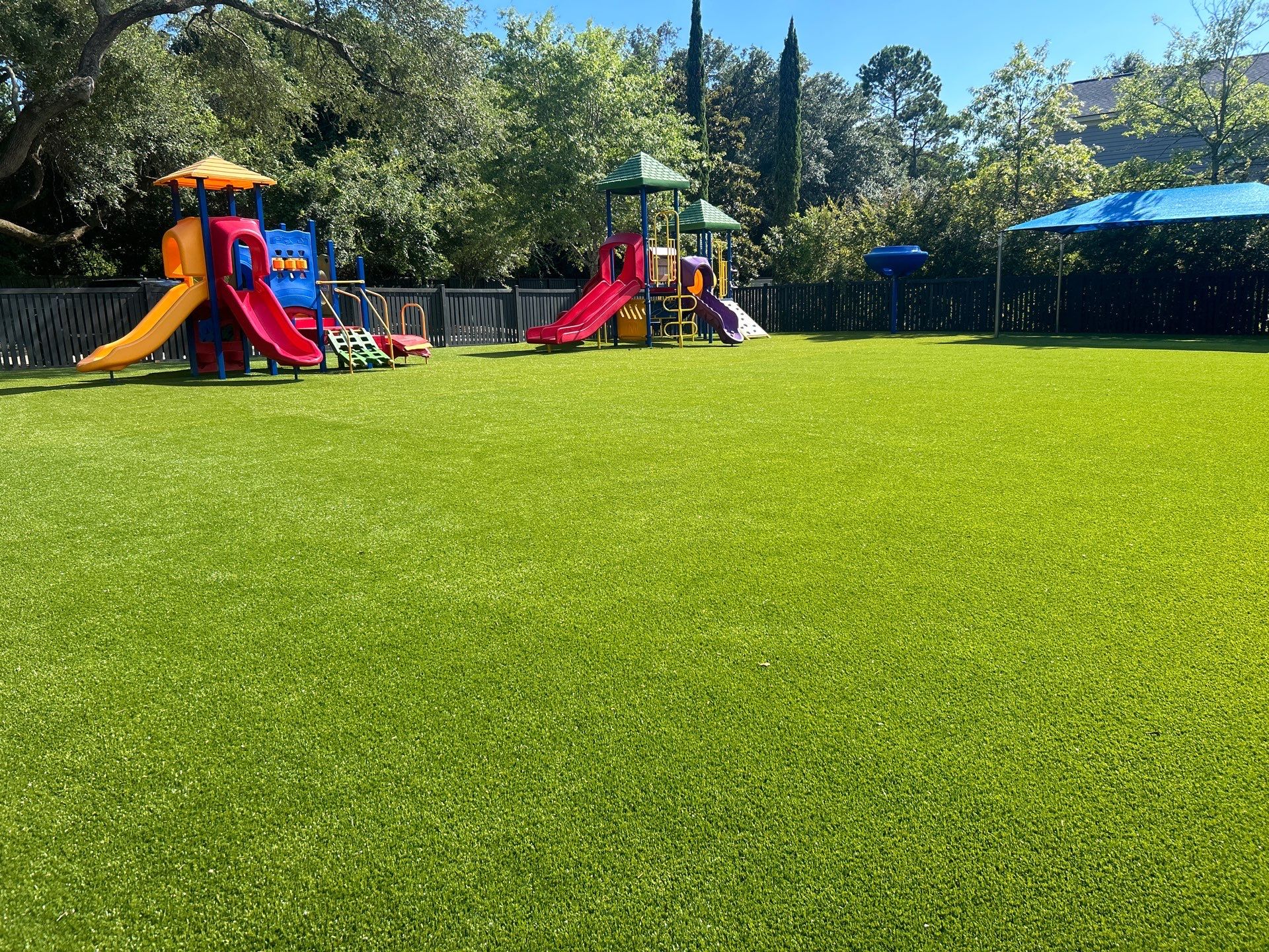 Creme de La Creme Turf Soccer Field and Playground in Mt Pleasant by Southwest Greens Midwest