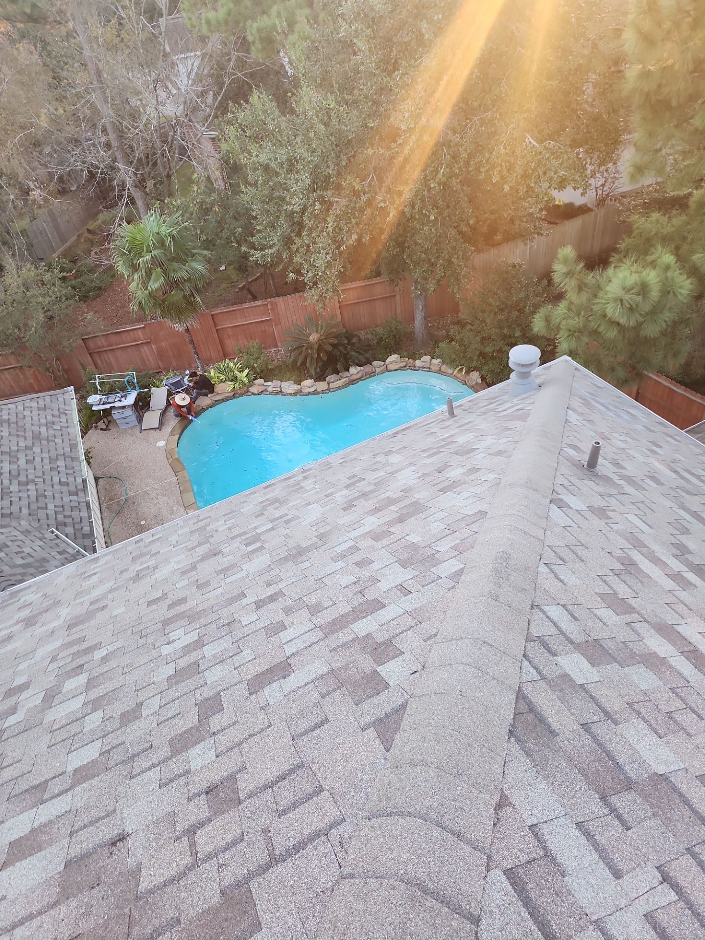 Residential Roofing Installation using Owen's Corning Duration (Lifetime) Shingles by Roof Repair Company