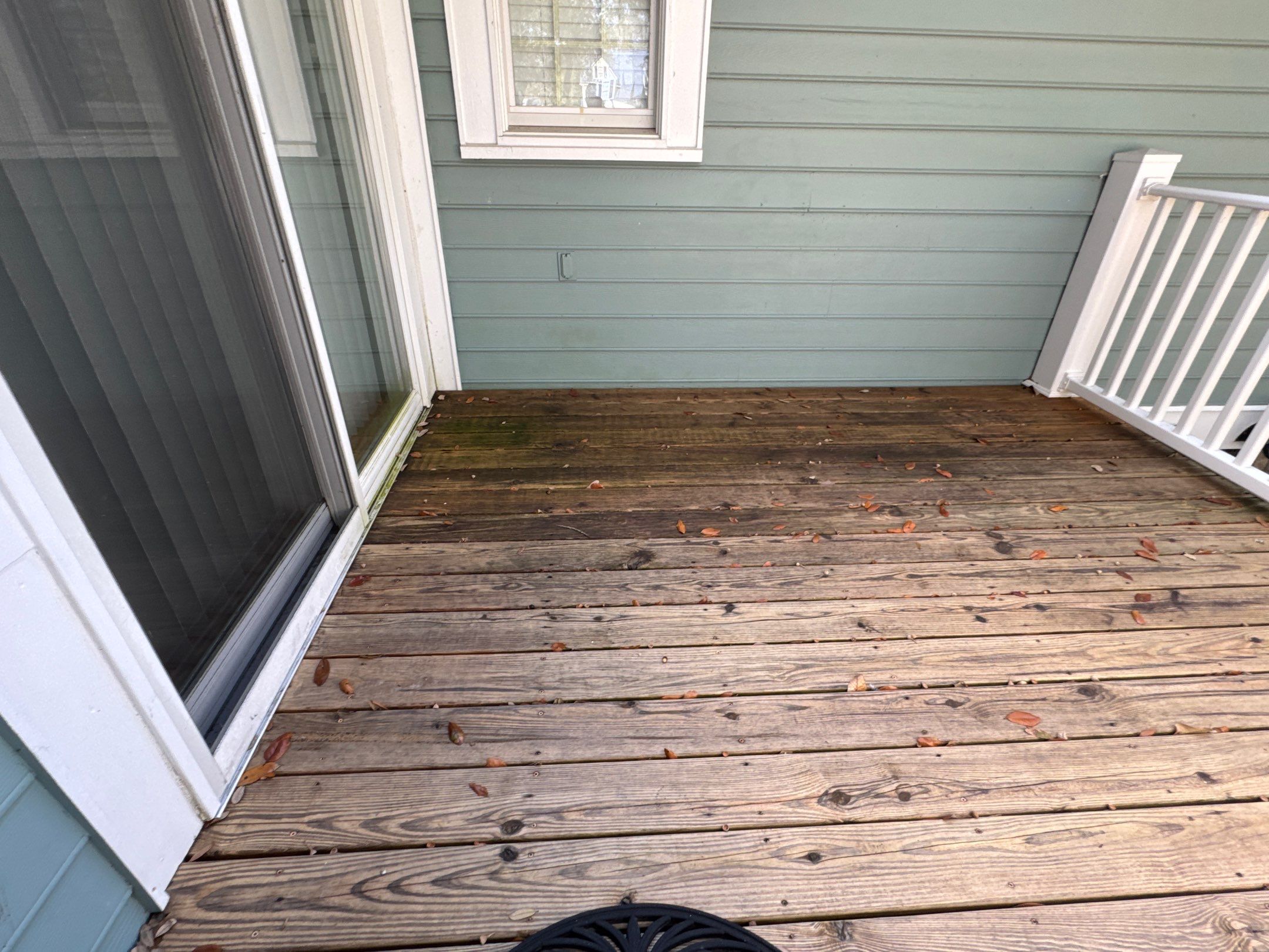 Weathered Deck using Wood Sealant by DuraSeal