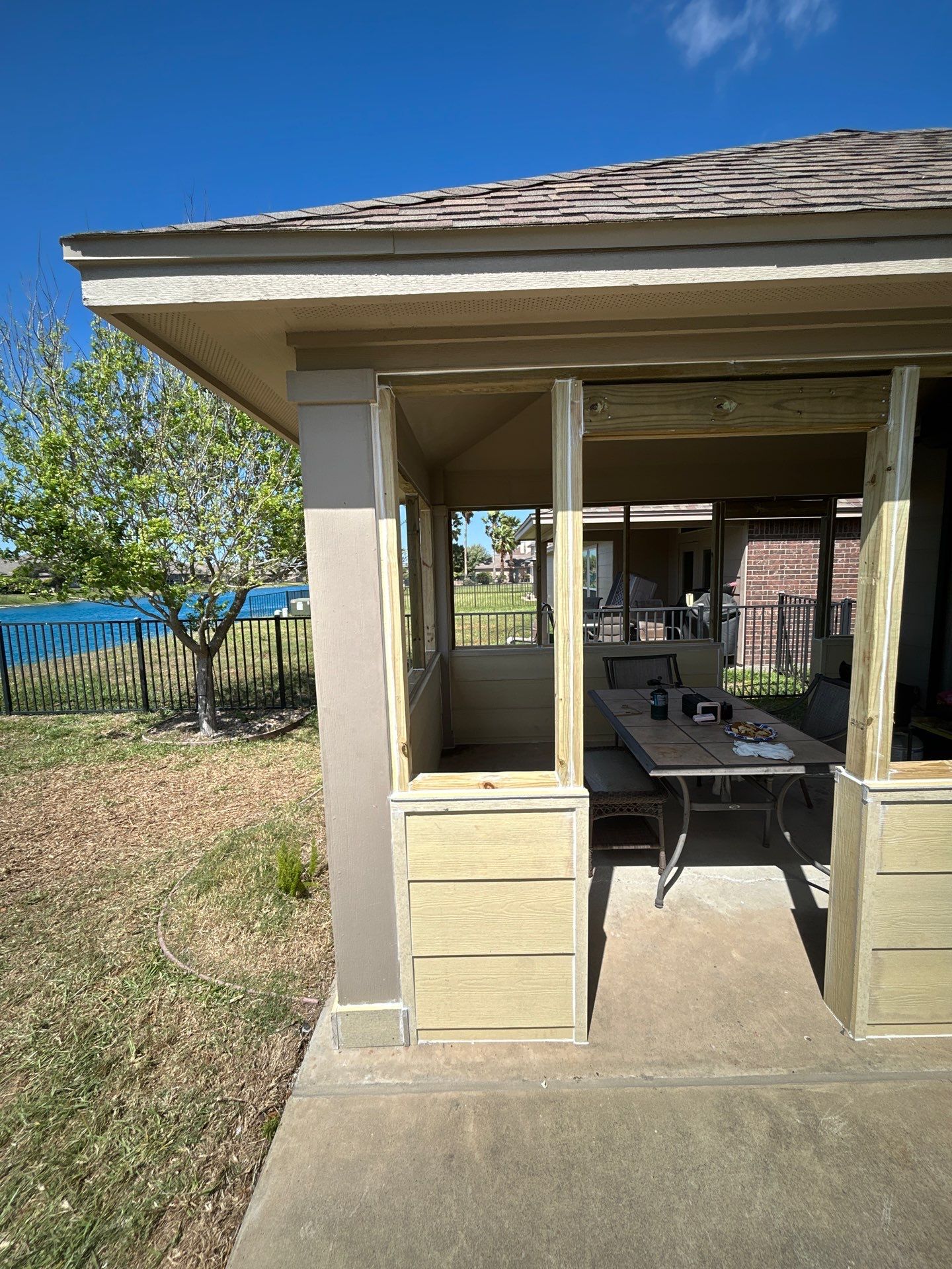 Man Shade by Bayfront Roofing and Construction
