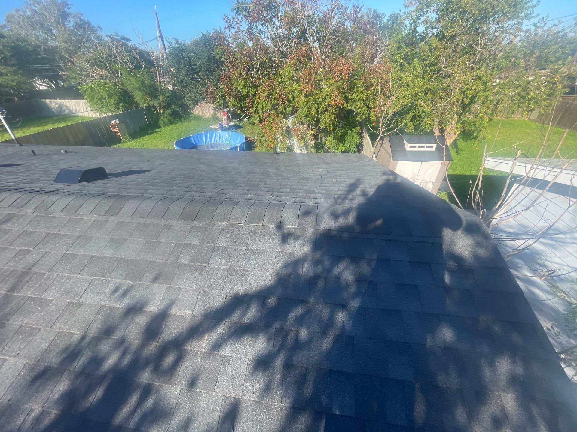 Residential Roofing Installation using GAF HDZ Charcoal by Lighthouse Roofing
