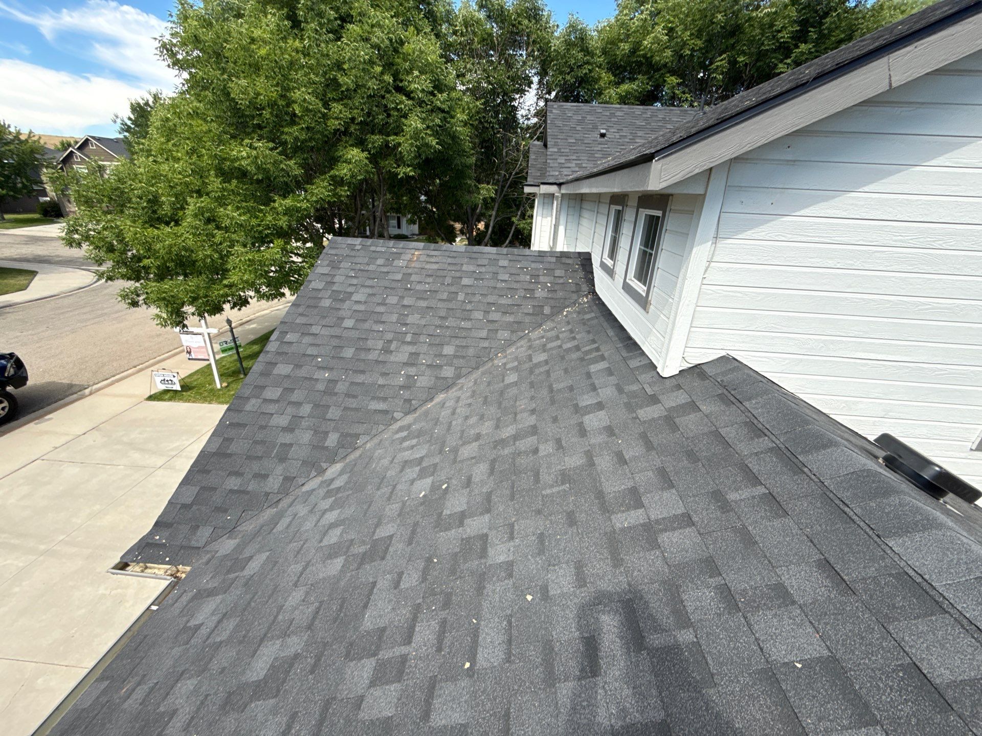 Residential Roof Replacement and Sheathing Repair in Boise by Olive Roofing