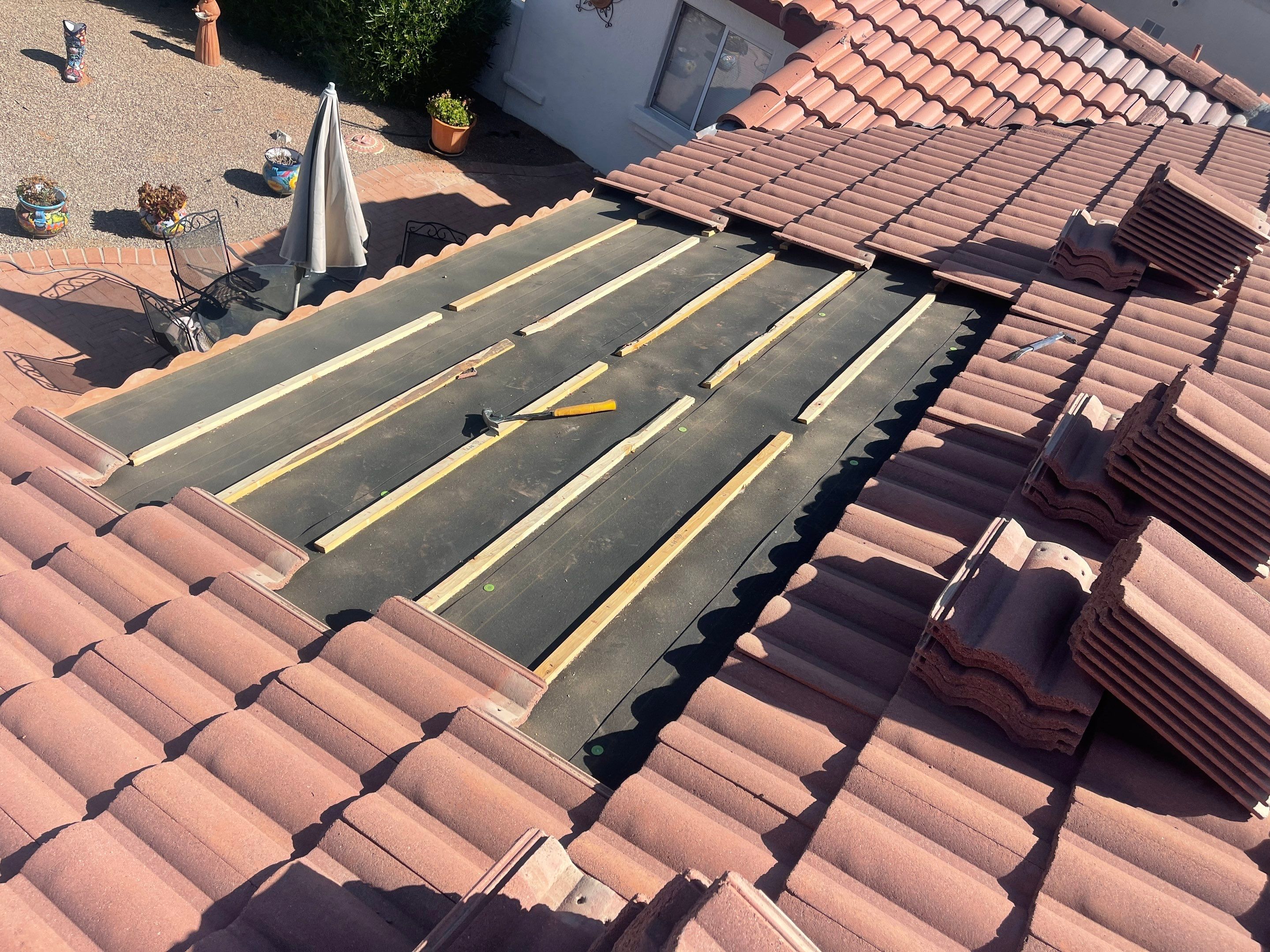 Terracotta Concrete Tile by Reimagine Roofing