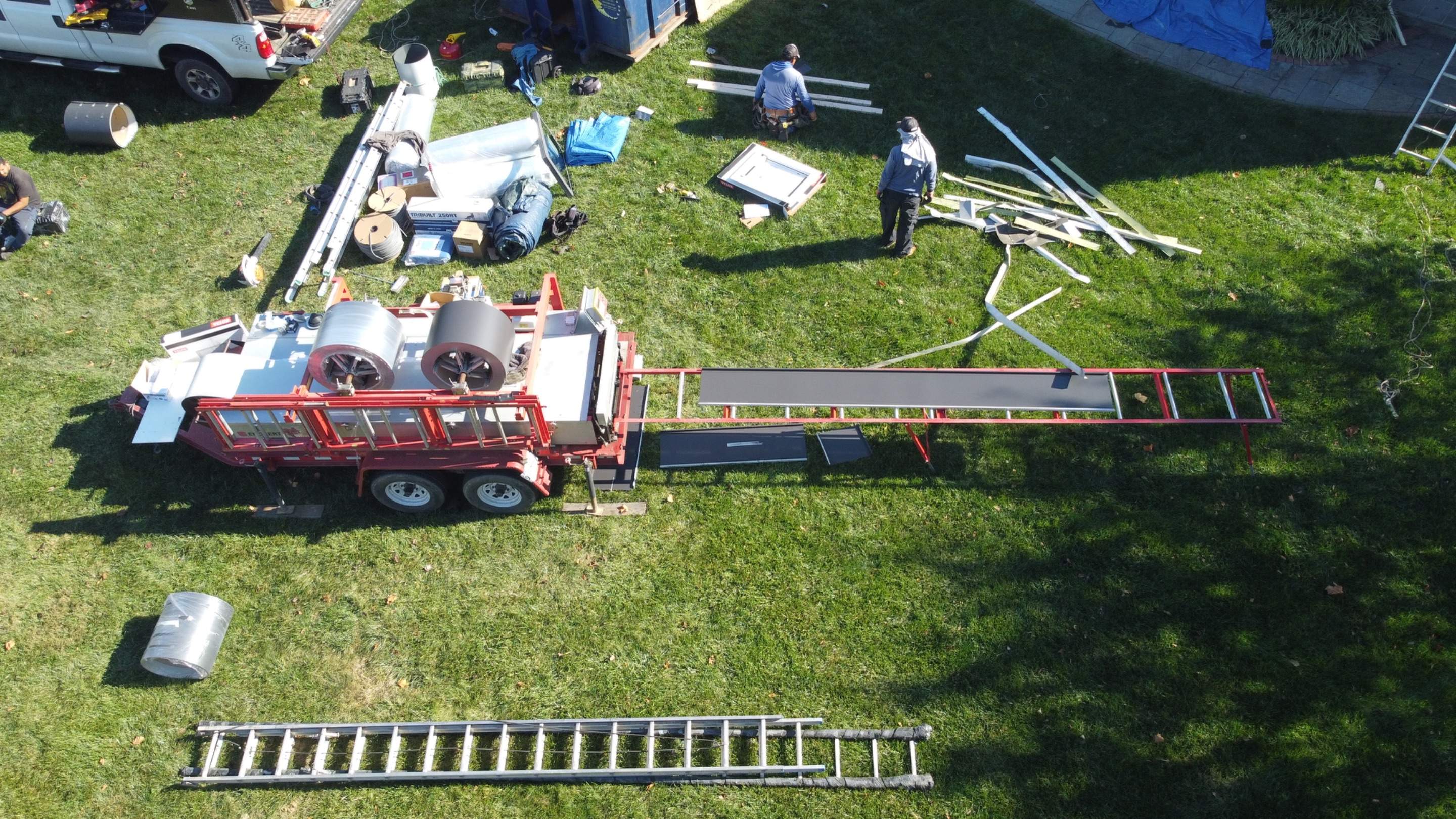 Residential Roofing Installation using Standing Seam Metal Roof | Mechanically Fastened | 24 Gauge by Matter Roofing & Construction
