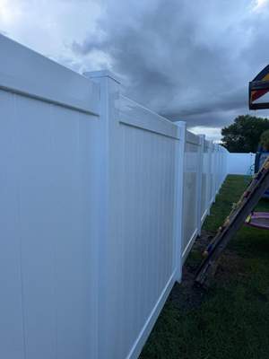 Vinyl Install in Placida