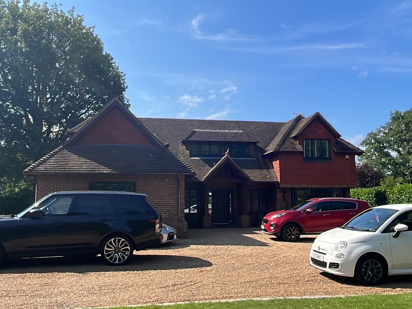Roof Clean  - Moss Removal - Gutter Clean using Honda 15lpm Low Pressure Washing Machine by Ges Exterior Cleaning ltd