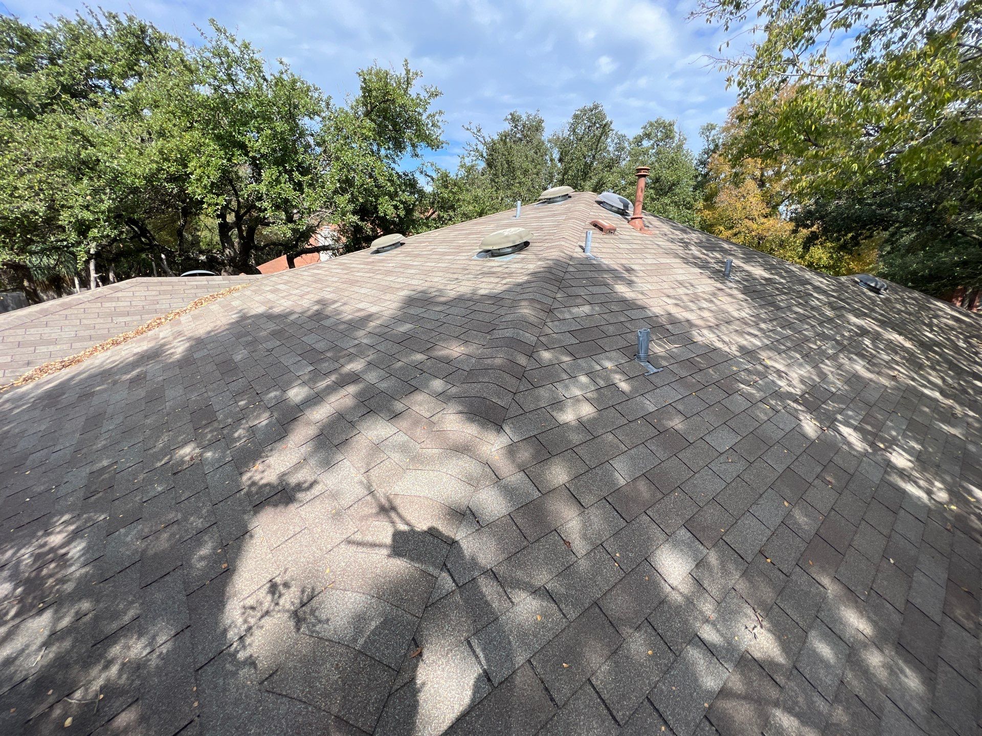 Rental property upgrade using CertainTeed Landmark shingles. by Oakwood Roofing and Construction, LLC