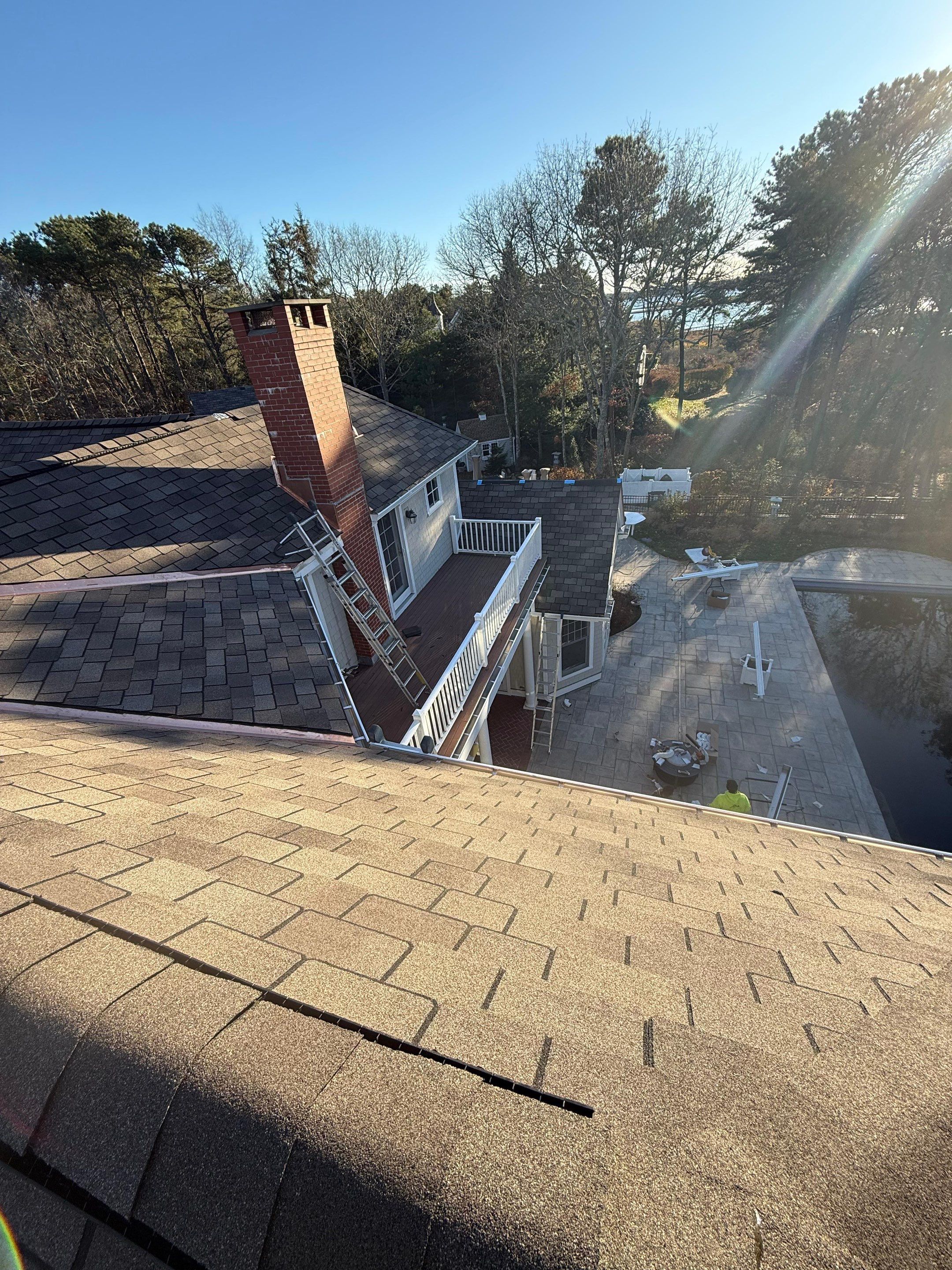Premium Cedar Shake Roof Replacement Project in Barnstable by Mighty Dog Roofing of Greater Middlesex County
