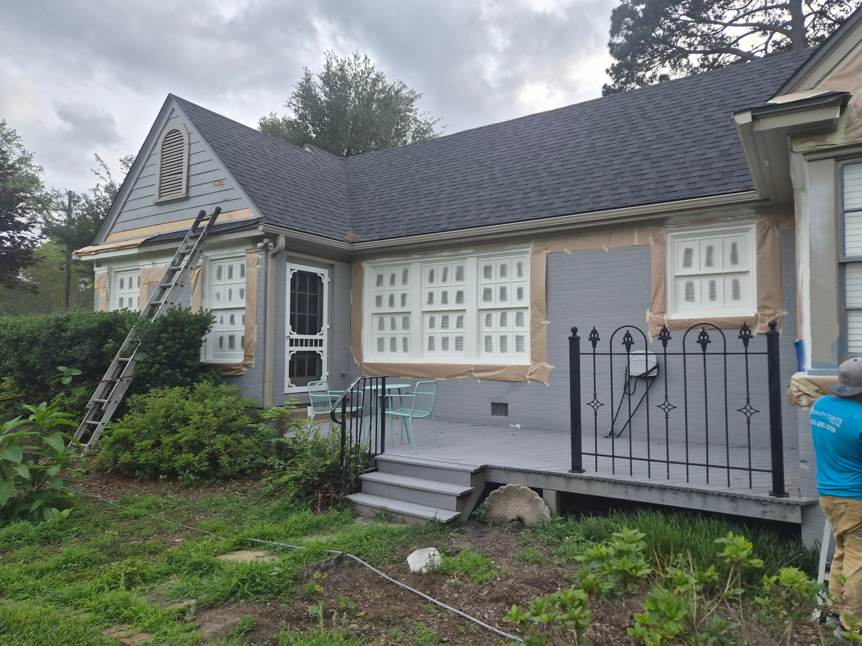 Exterior Painting & Wood Restoration in Tyler, TX  by Quality Coats Painting