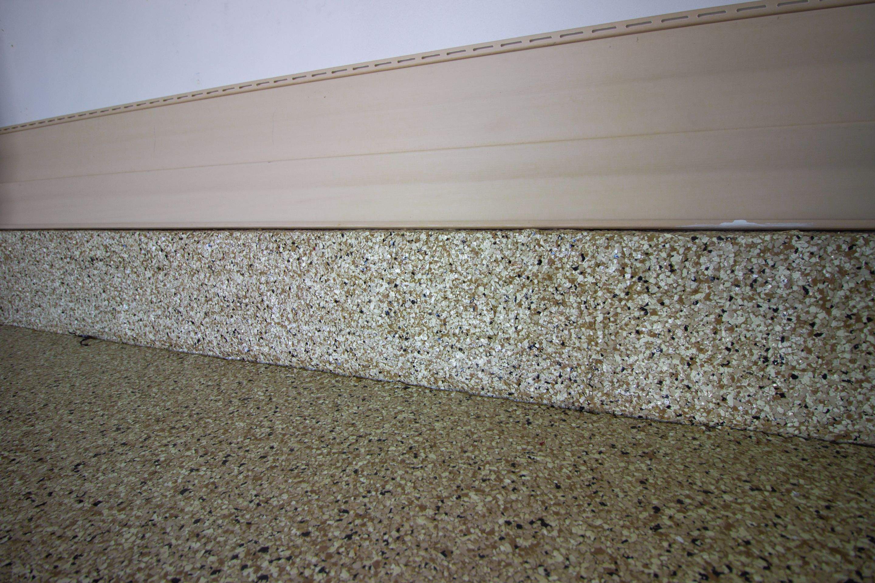Garage Floor using Driftwood by Your1DayFloor.com