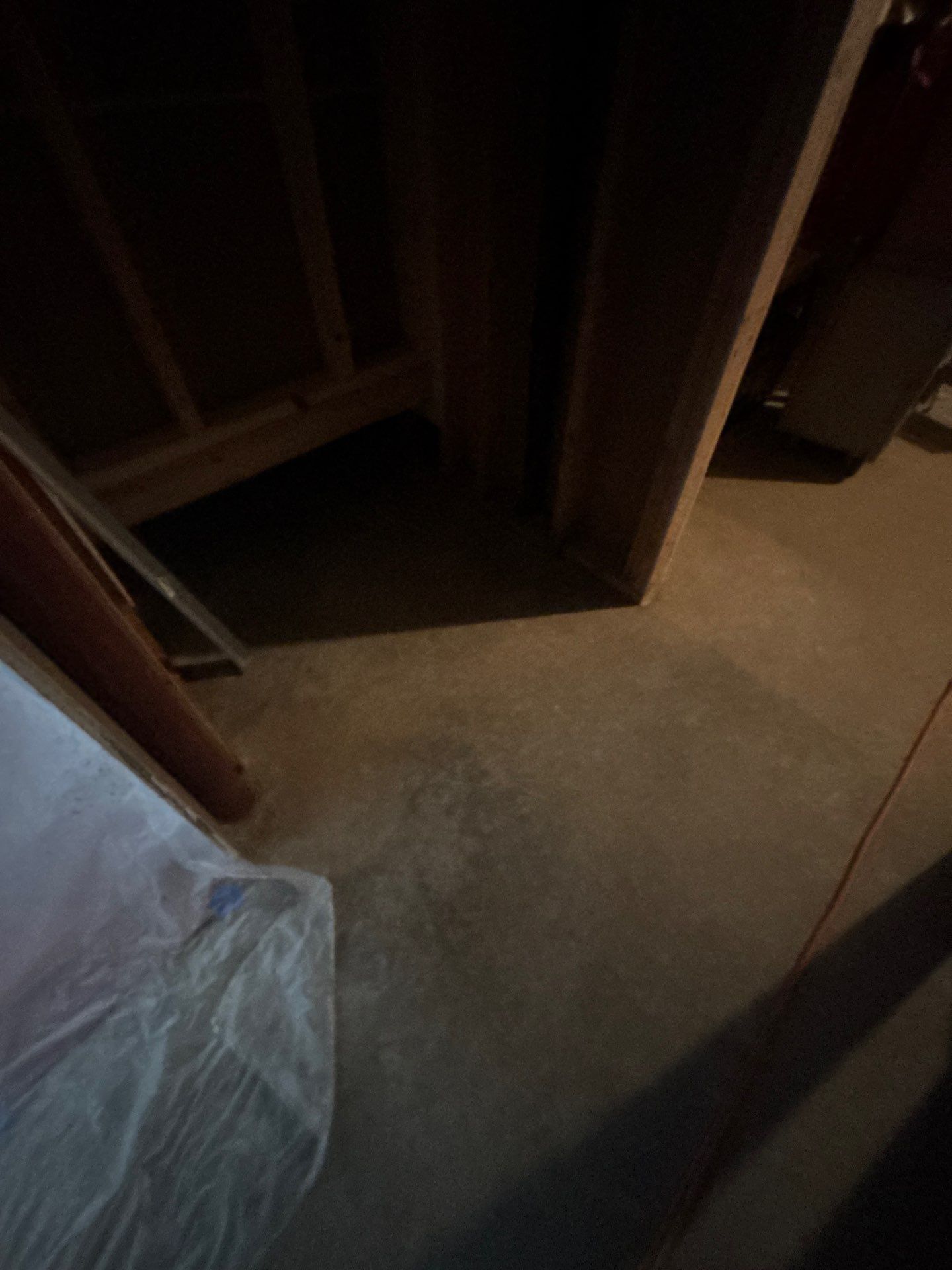 Custom Chip Concrete Coating for Colman Basement and Garage by Select Painting, Coatings & Garage Cabinets