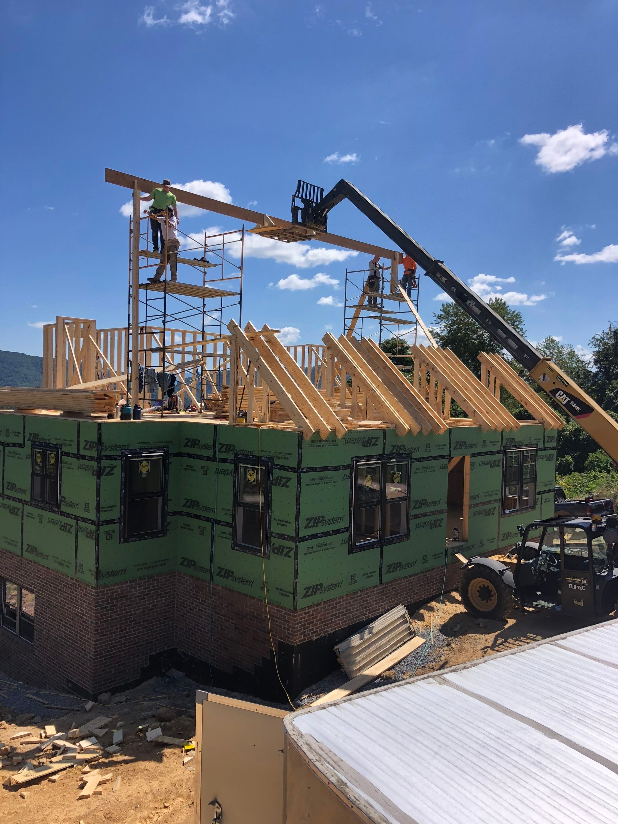 Fire Damage/Ground up rebuild by Wolf Hills Restoration