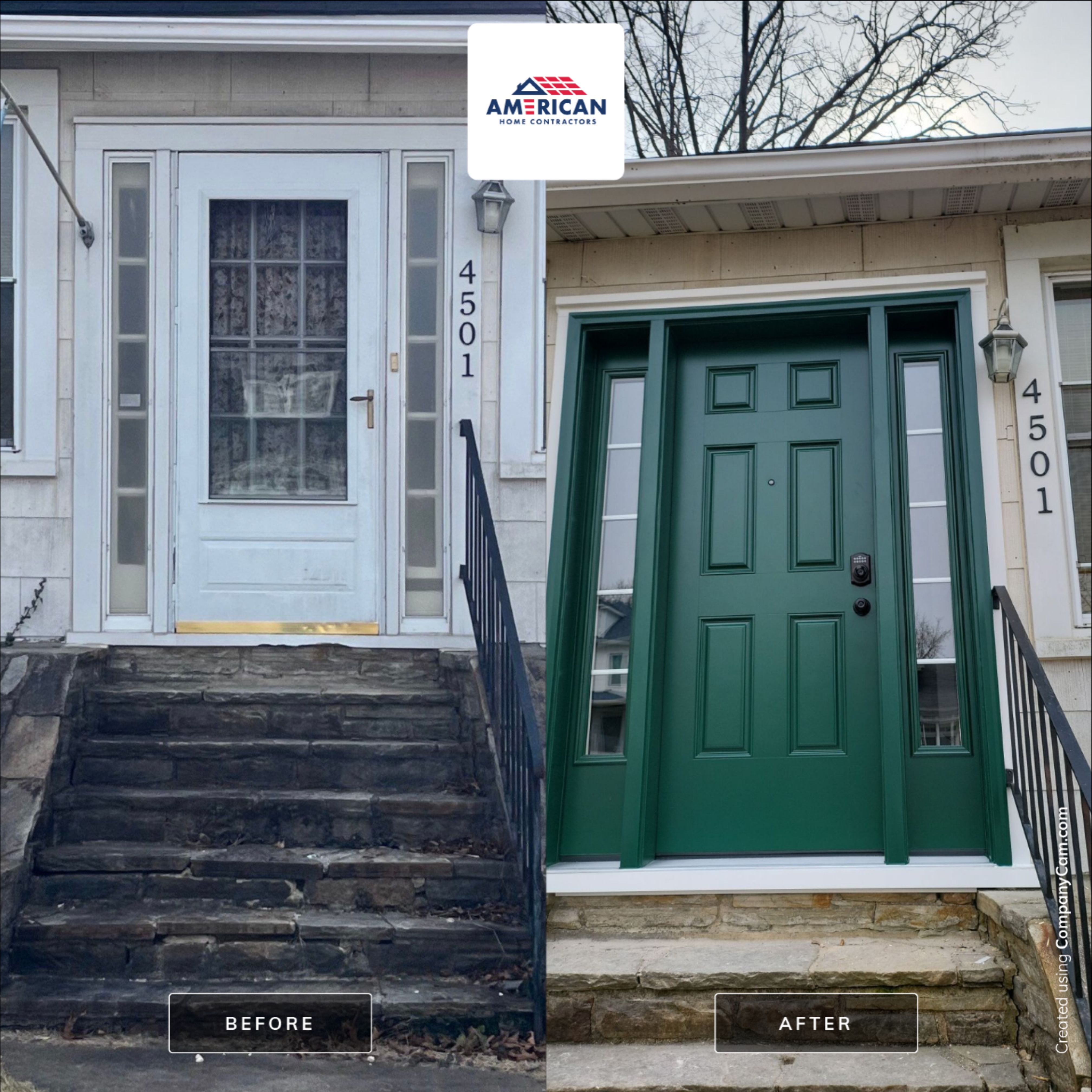 Front Door Replacement - ProVia Heritage by American Home Contractors