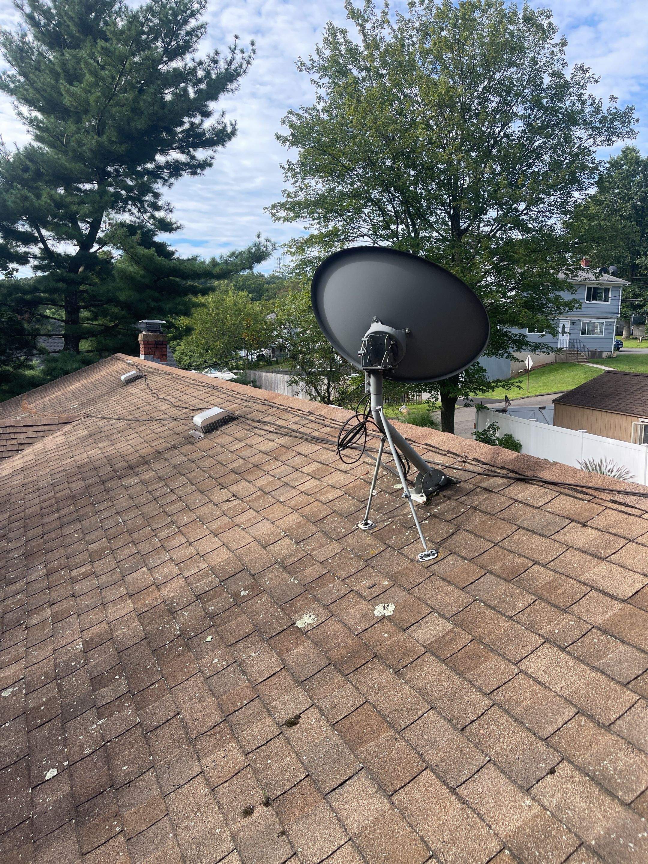 Residential Roofing Installation using Owens Corning Duration Teak by A Plus Exterior