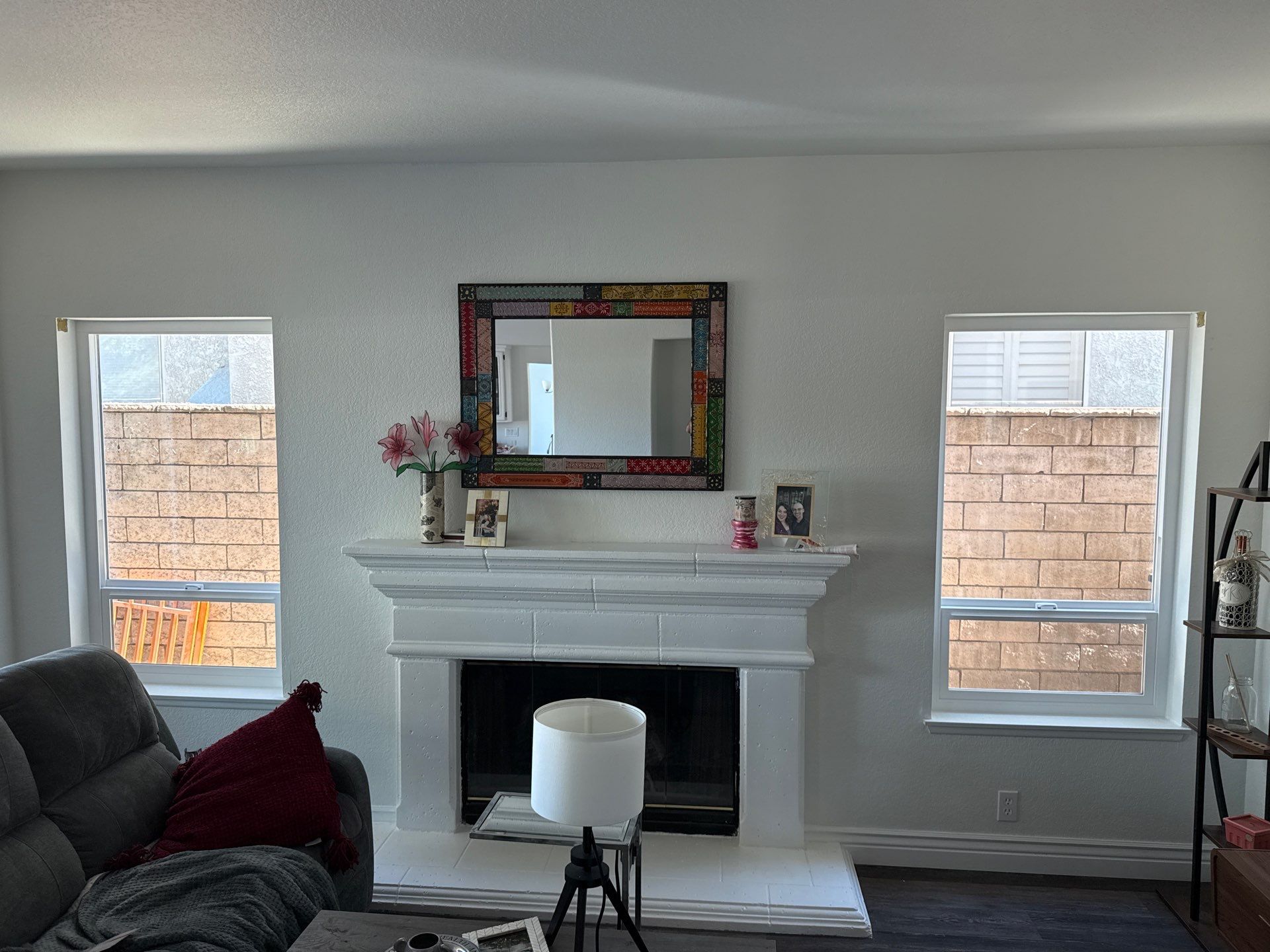 New windows using Milgard vinyl windows by American Window Company