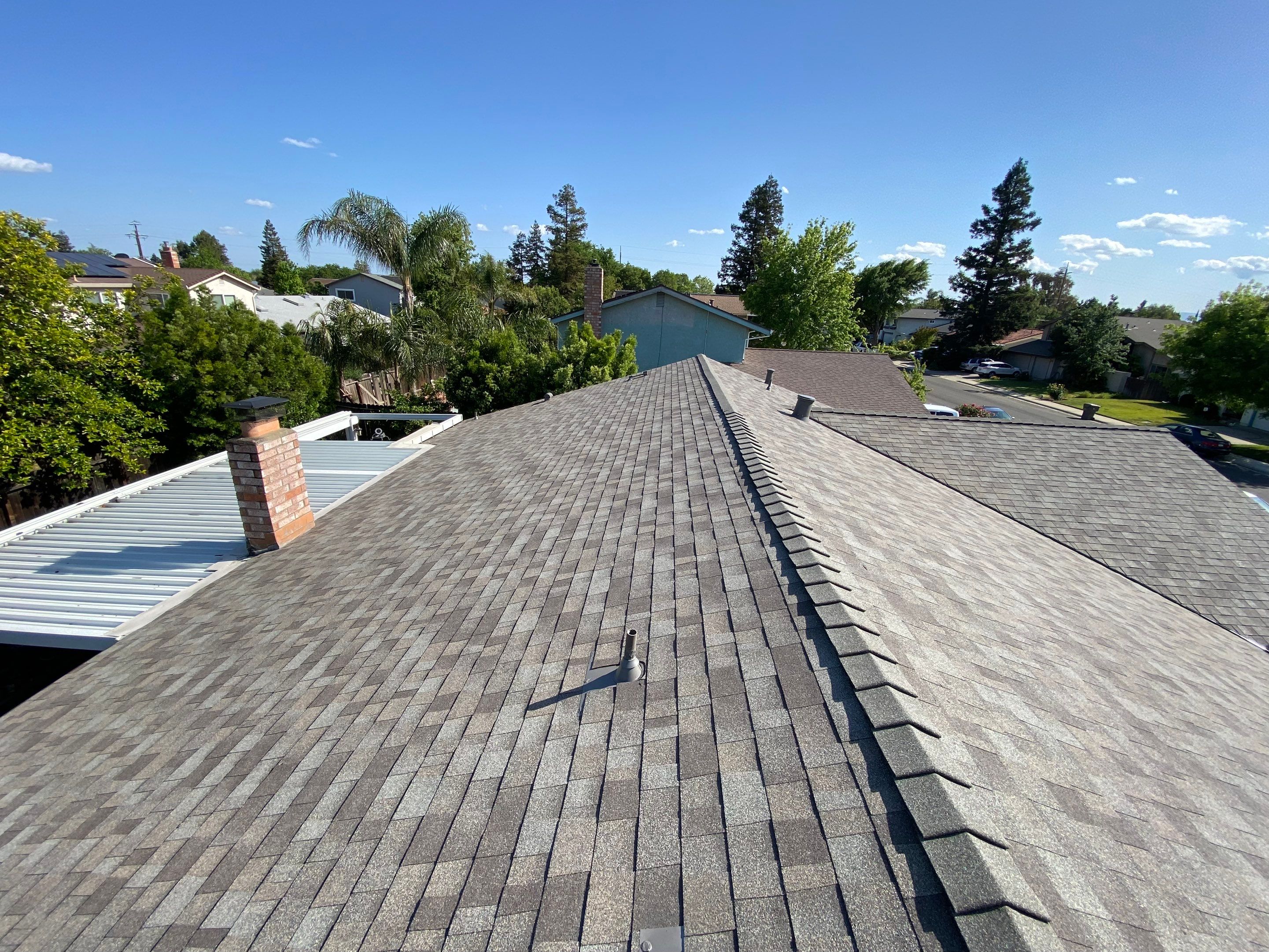 Residential Roofing Installation using Owens Corning Roofing Shingles by Byers Enterprises 