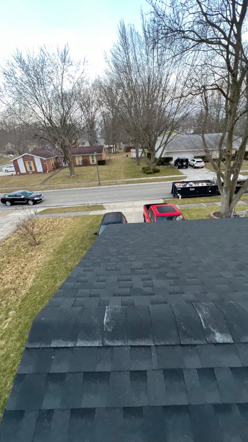Residential Roofing Installation using GAF Timberline HDZ Charcoal by Nitro Roofing and Construction