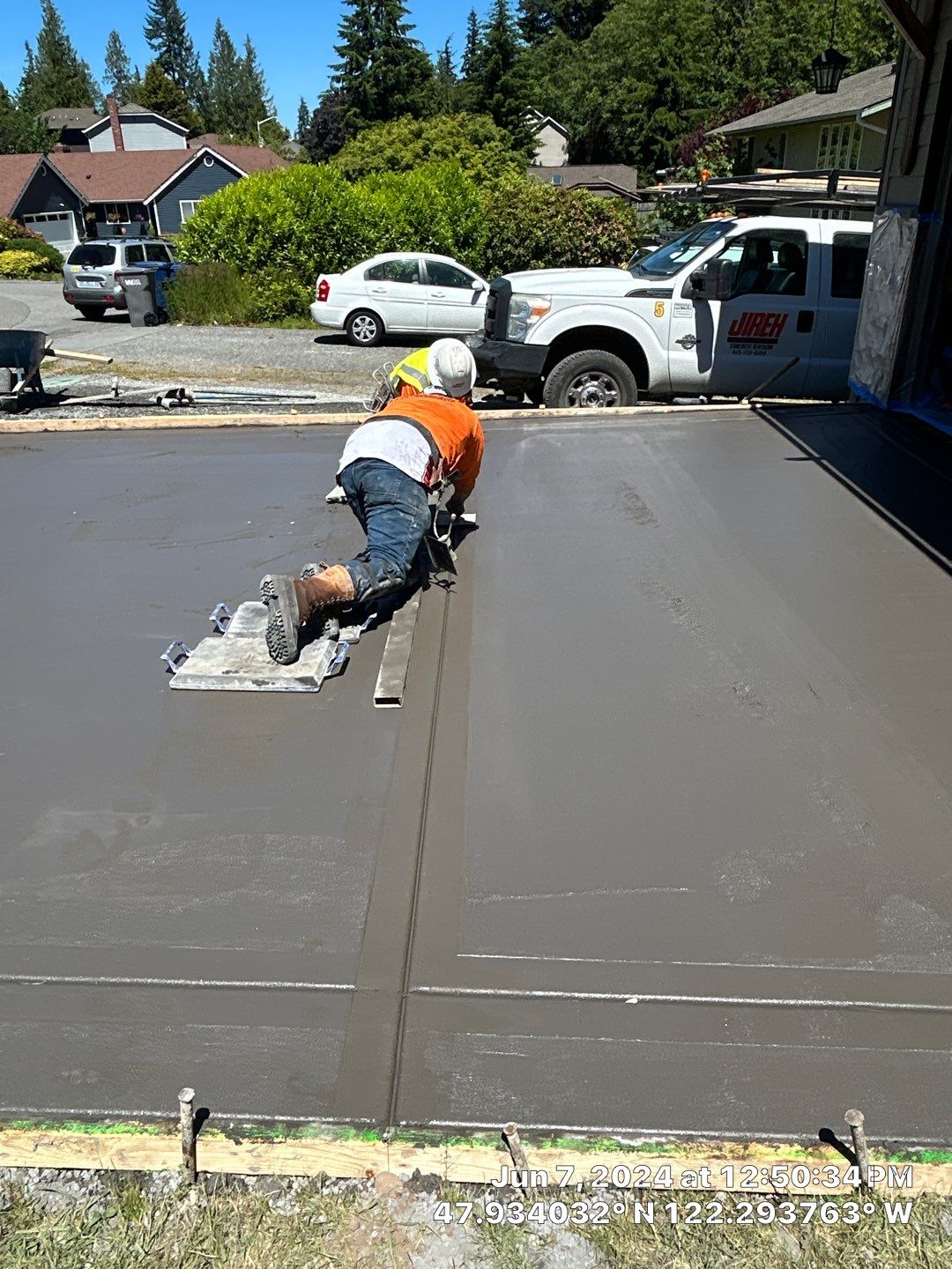 James | Concrete Driveway, Walkway & Stairs/Porch and & Planting by Jireh Asphalt & Concrete Inc 