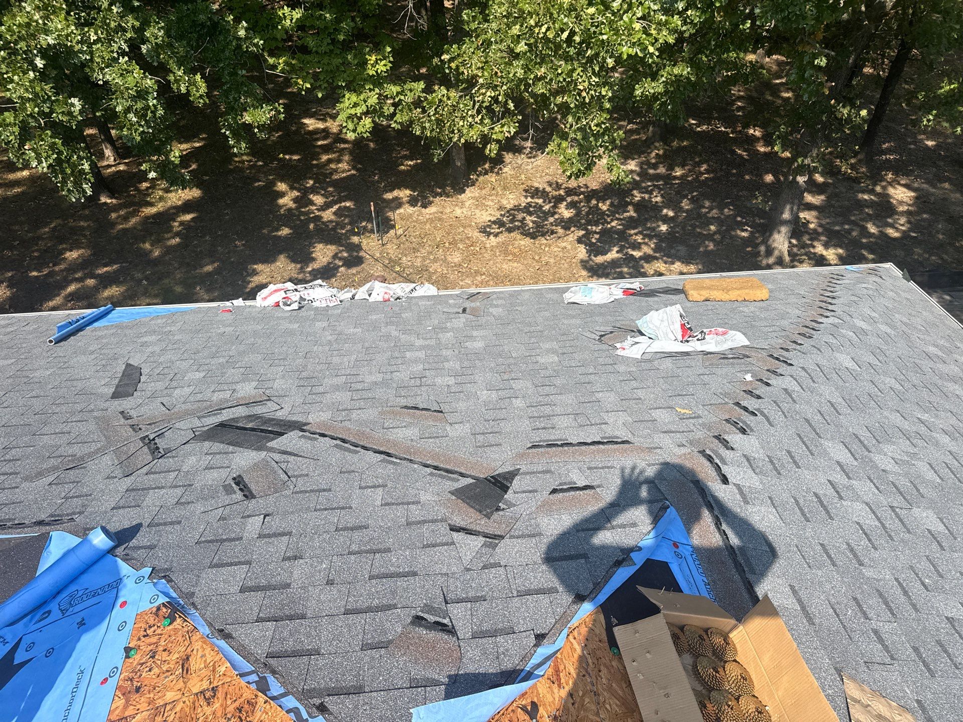Residential Roofing Install - Atlas Pinnacle Pristine Shingles - Color Pewter  by Titan Commercial & Residential Roofing 
