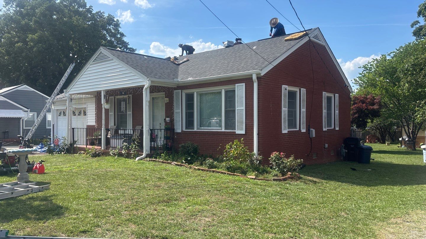 Roof replacement by hail damage by Just Brilliant Restoration JBR