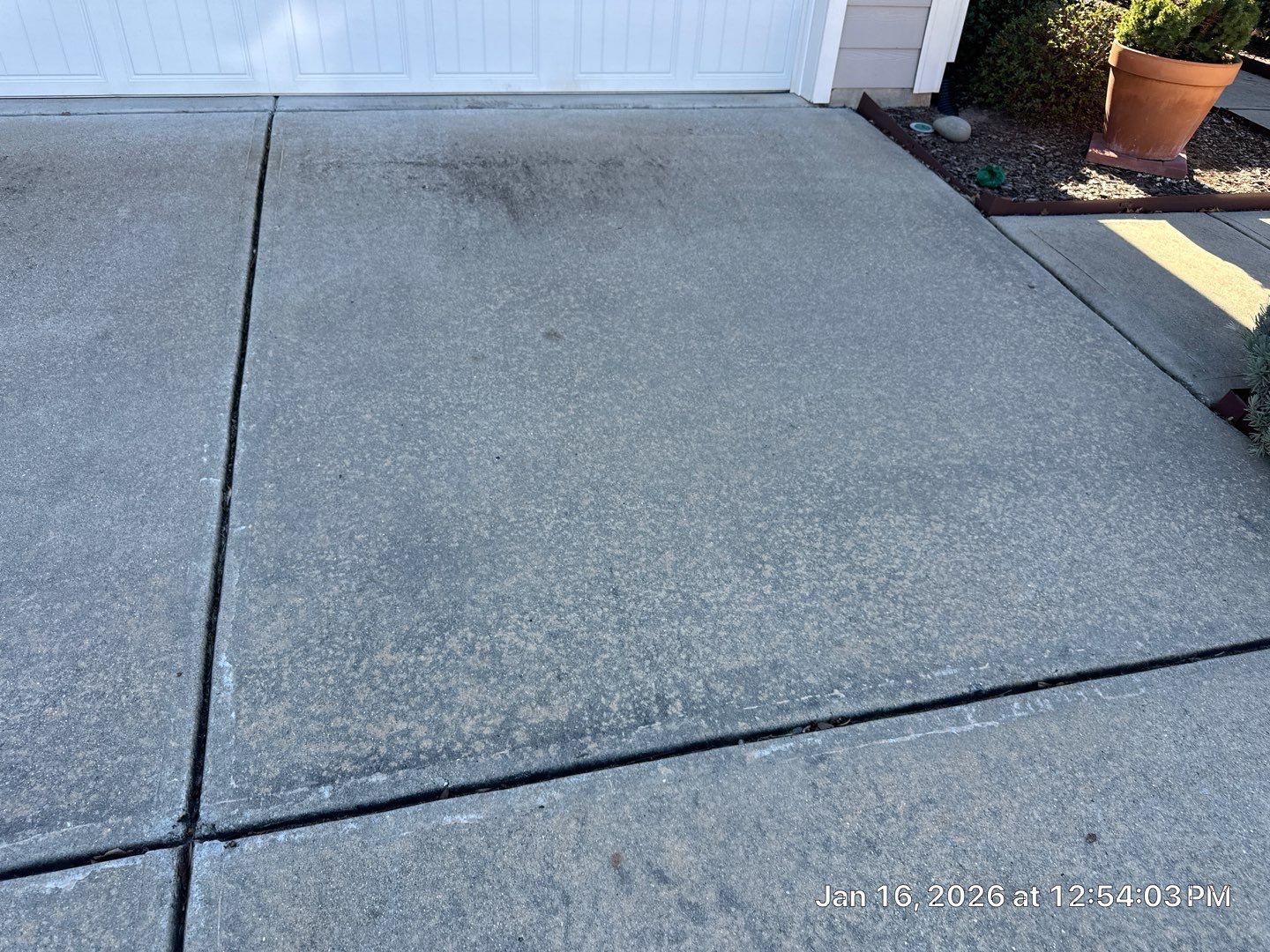 Concrete Driveway using Concrete Sealant by DuraSeal