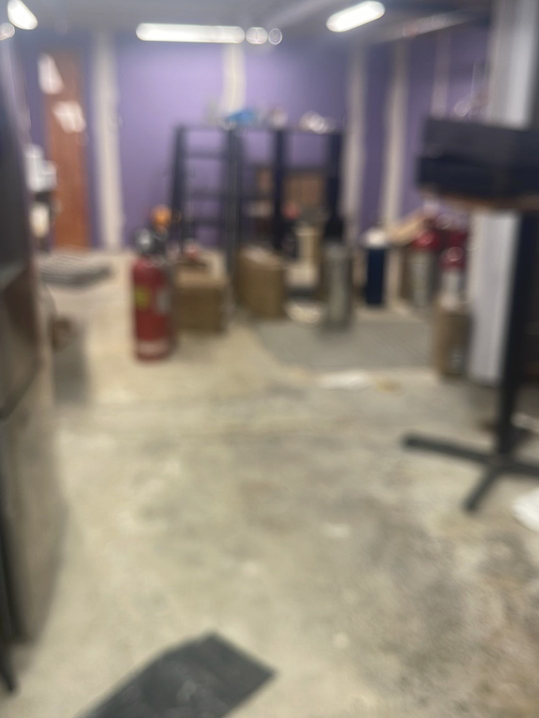 Restaurant Food Prep basement Project in Heidelberg by Floors in a Day, Inc