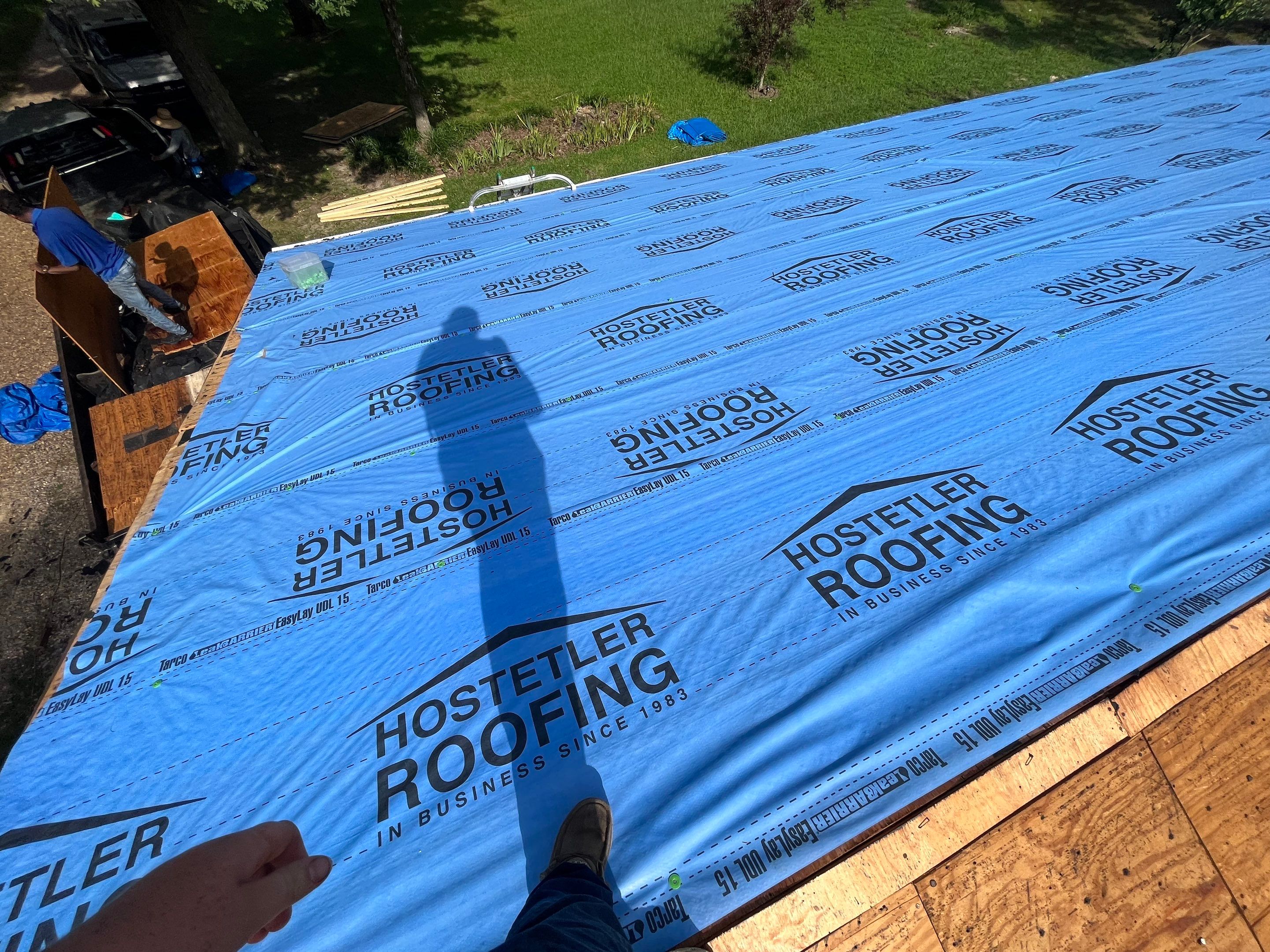 Residential Metal Roof Replacement using Reed's Metals by Hostetler Roofing