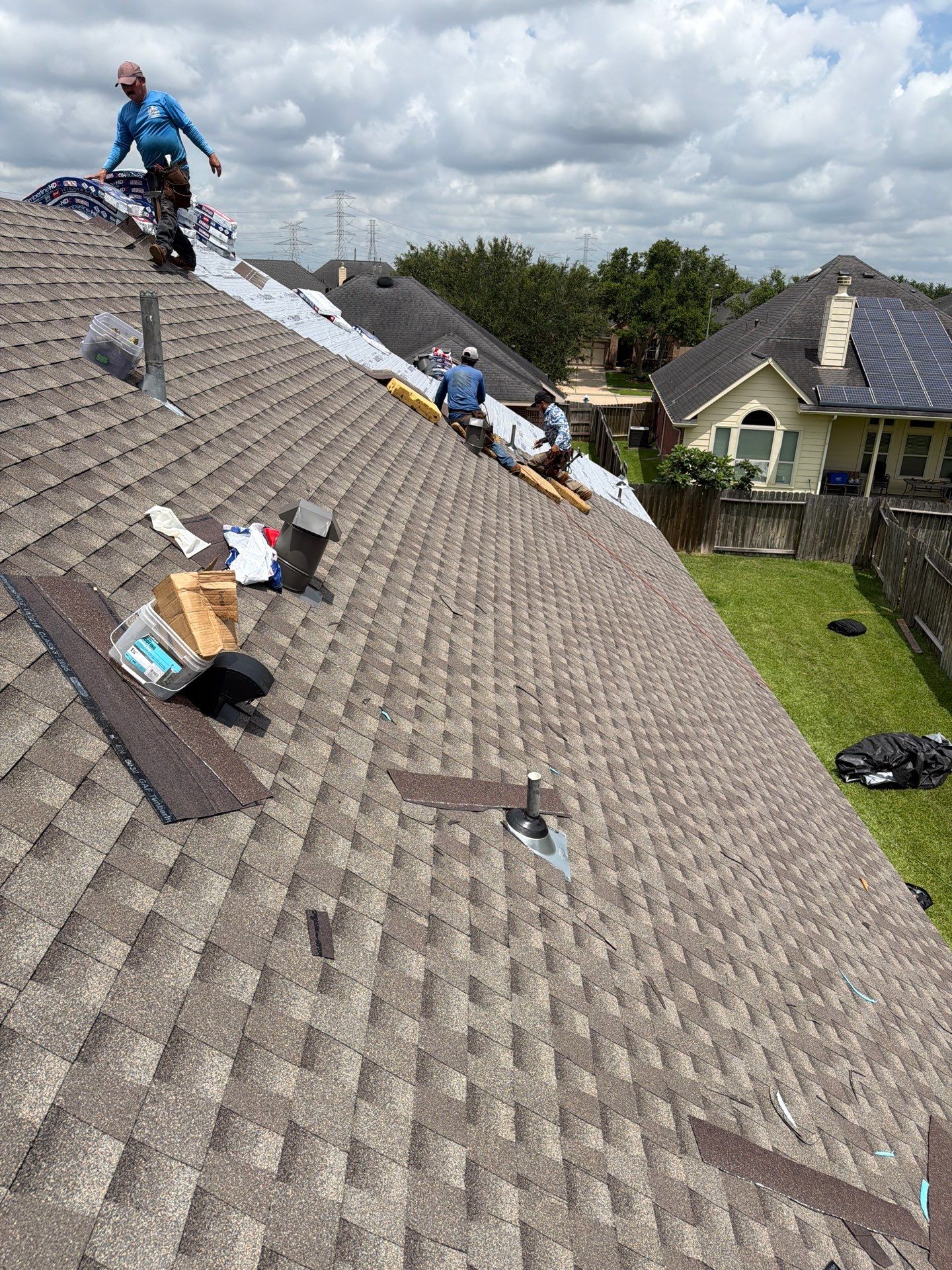 Roof Replacement in Grand Mission, Richmond TX by Roof Repair Company