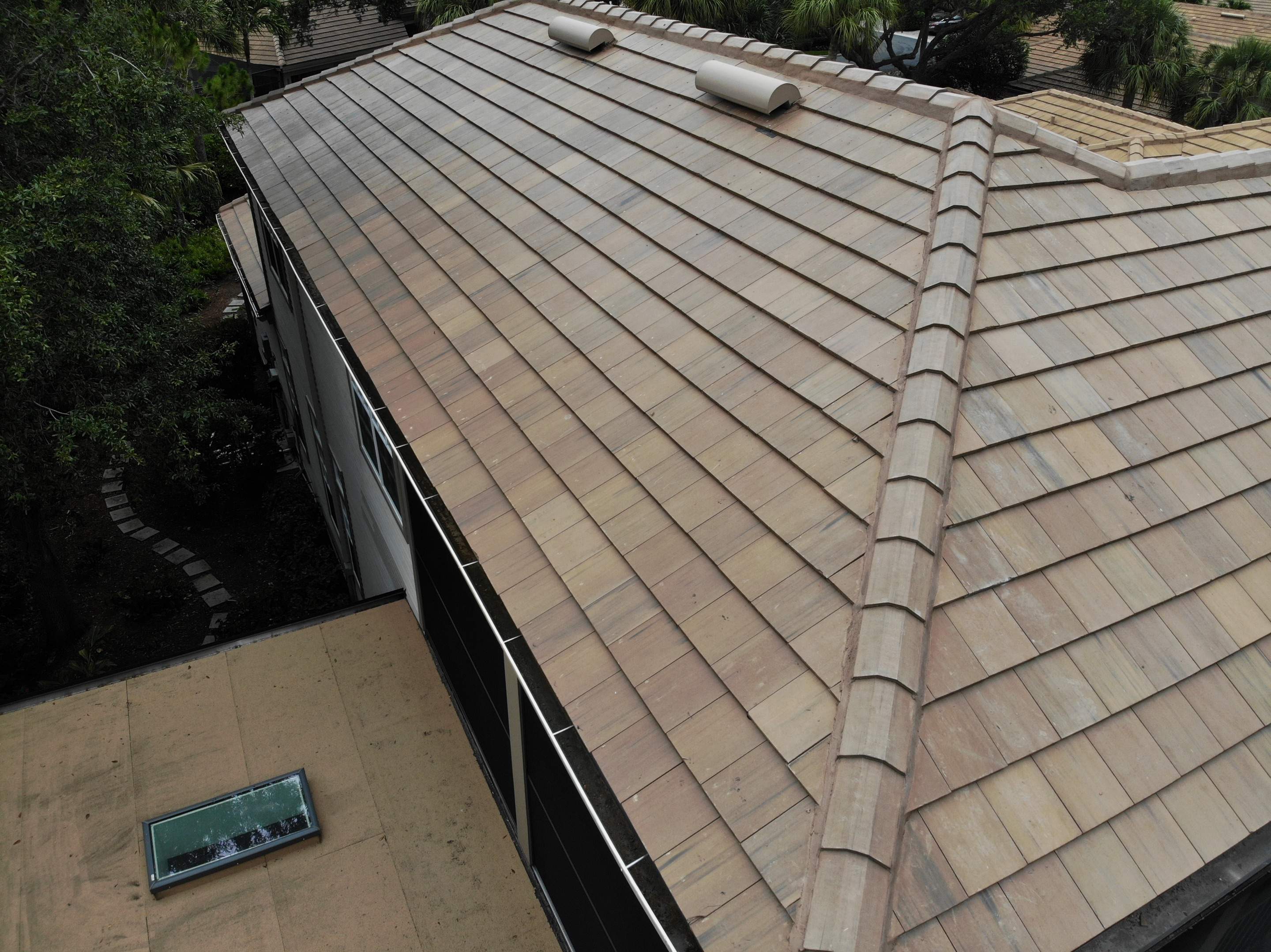 Residential Roofing Installation using Concrete Tile in Bonita Bay Community by International Roofing