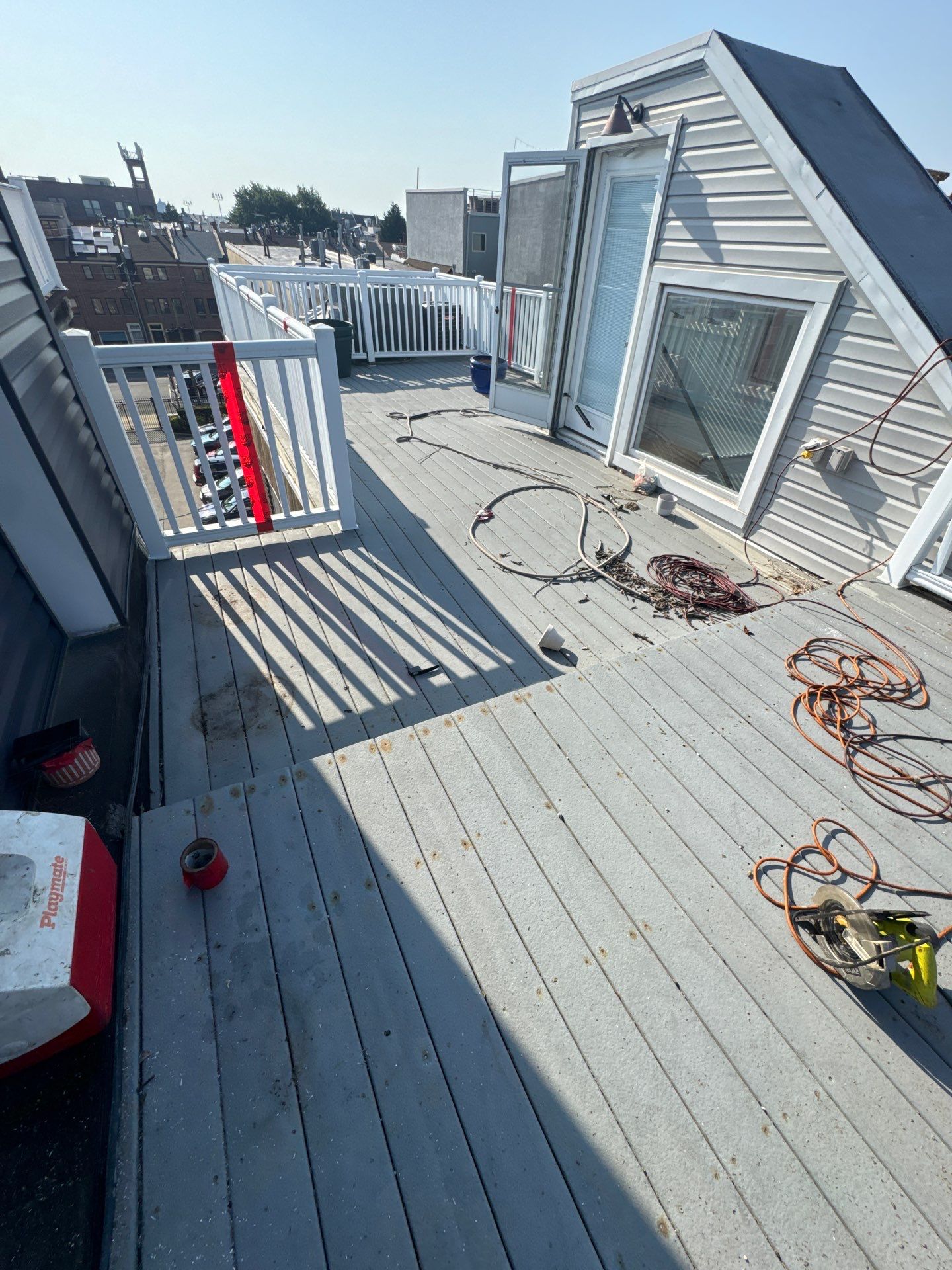 Trex Roof Deck & TPO Roofing System by Philadelphia Quality Roofing